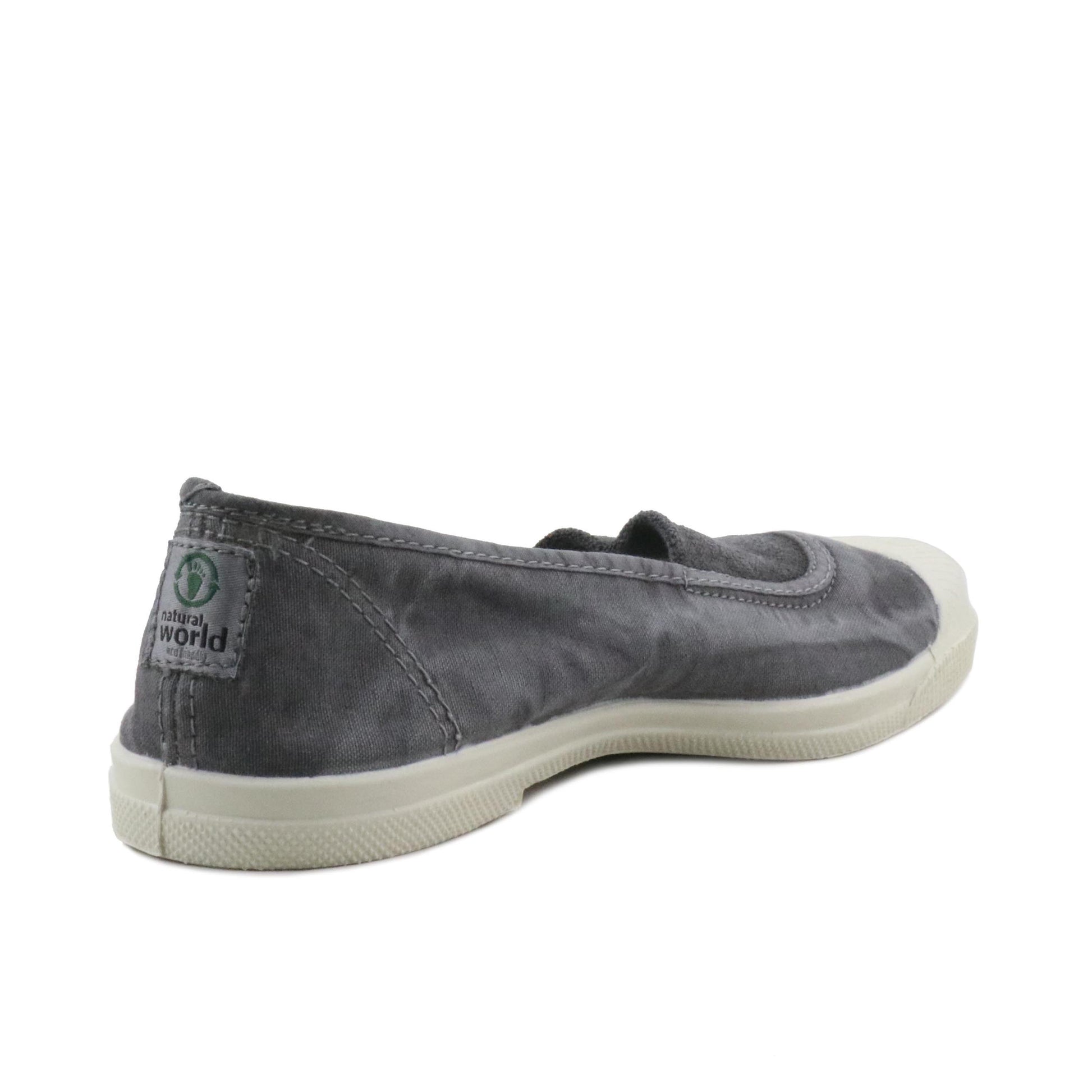 Zapatilla gris lavado con elástico LONA103 Natural World - LONA103-131-3.jpg
