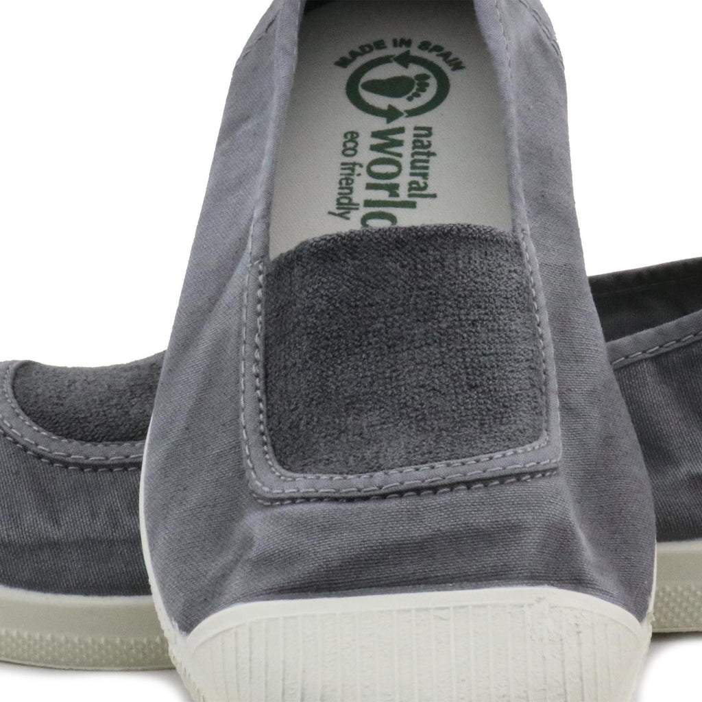Zapatilla gris lavado con elástico LONA103 Natural World - LONA103-131-6.jpg