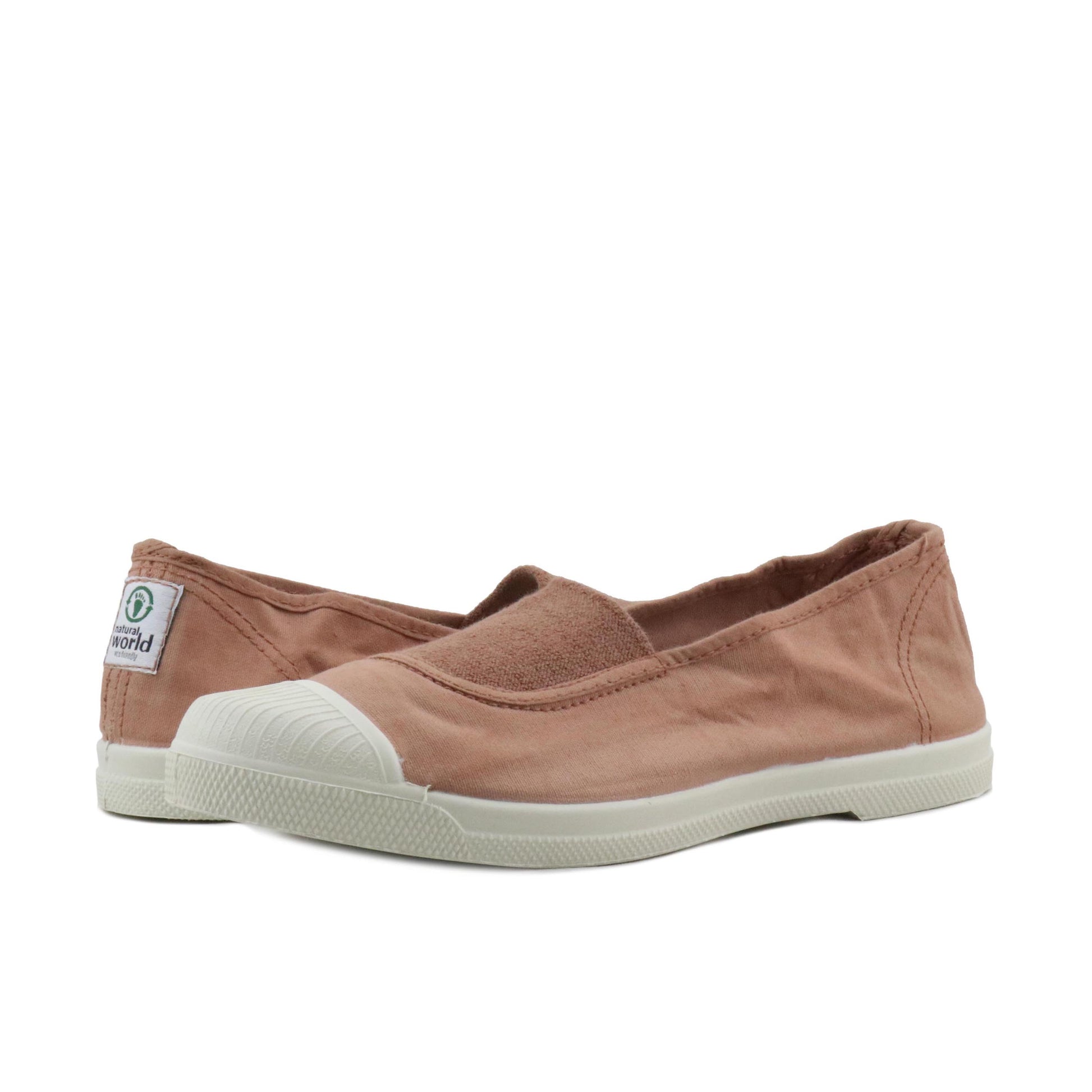 Zapatilla trufa con elástico LONA103 Natural World - LONA103-322-2.jpg