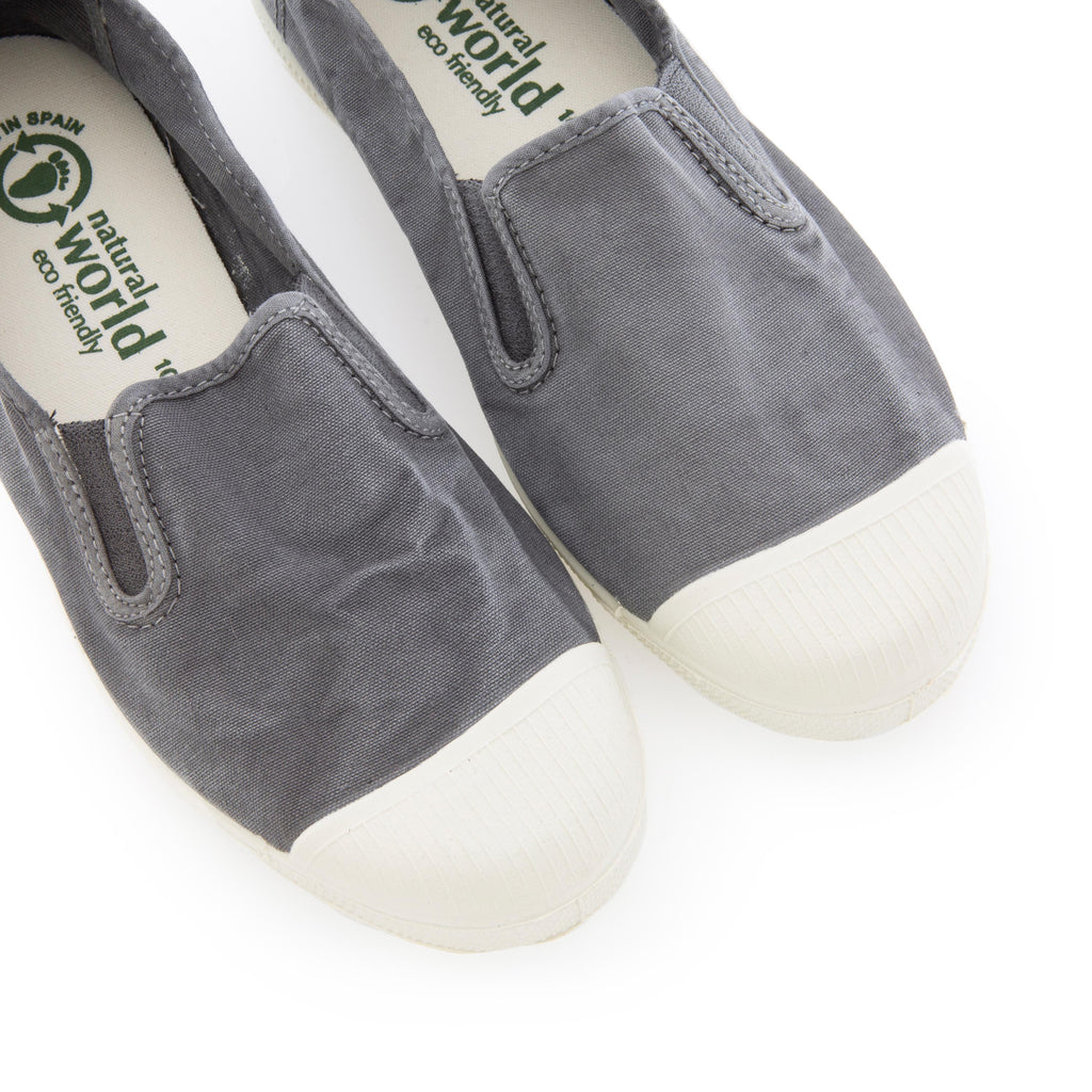 Zapatilla gris lavado con elástico LONA112 Natural World - LONA112-131-6.jpg
