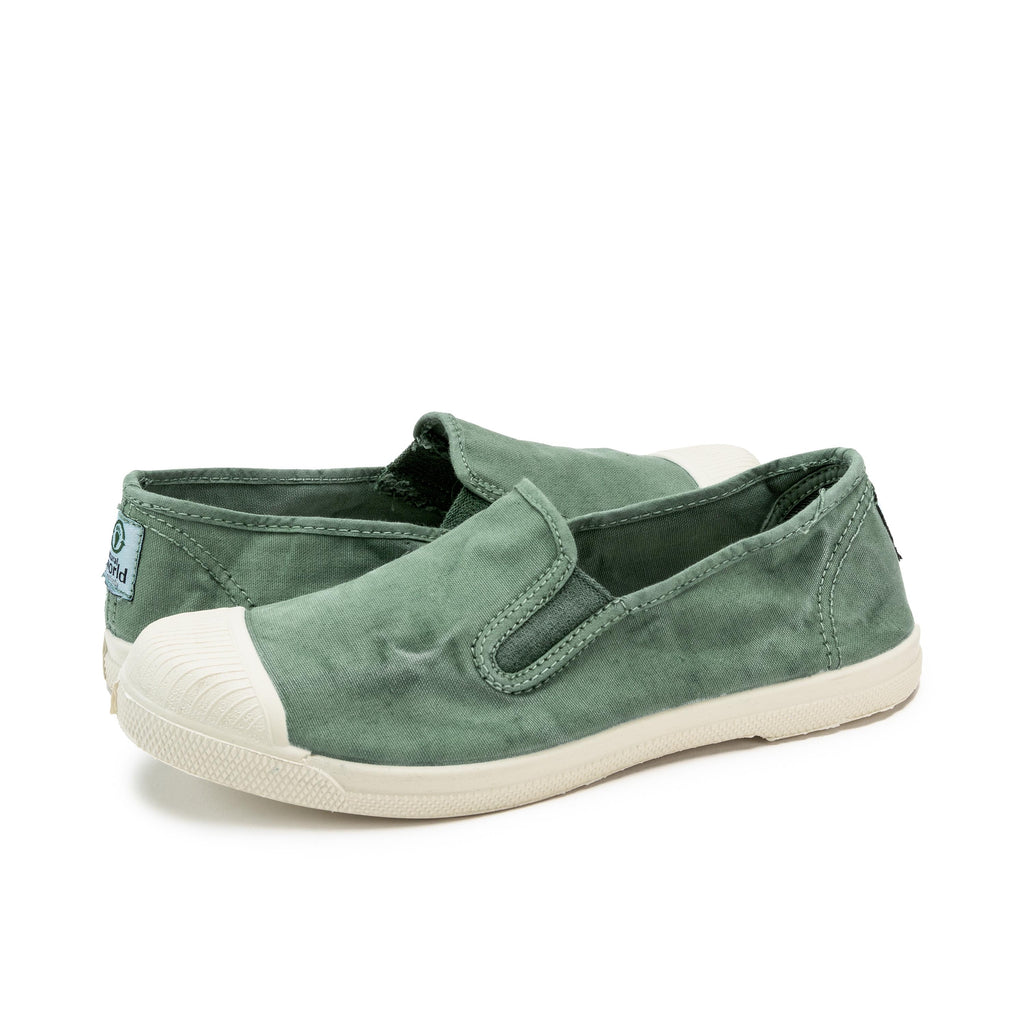 Zapatilla albahaca con elástico LONA112 Natural World - LONA112-440-2.jpg