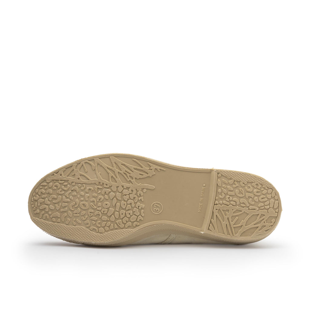 Zapatilla beige con cordón y elástico LONA133 Natural World - LONA133-161-4.jpg