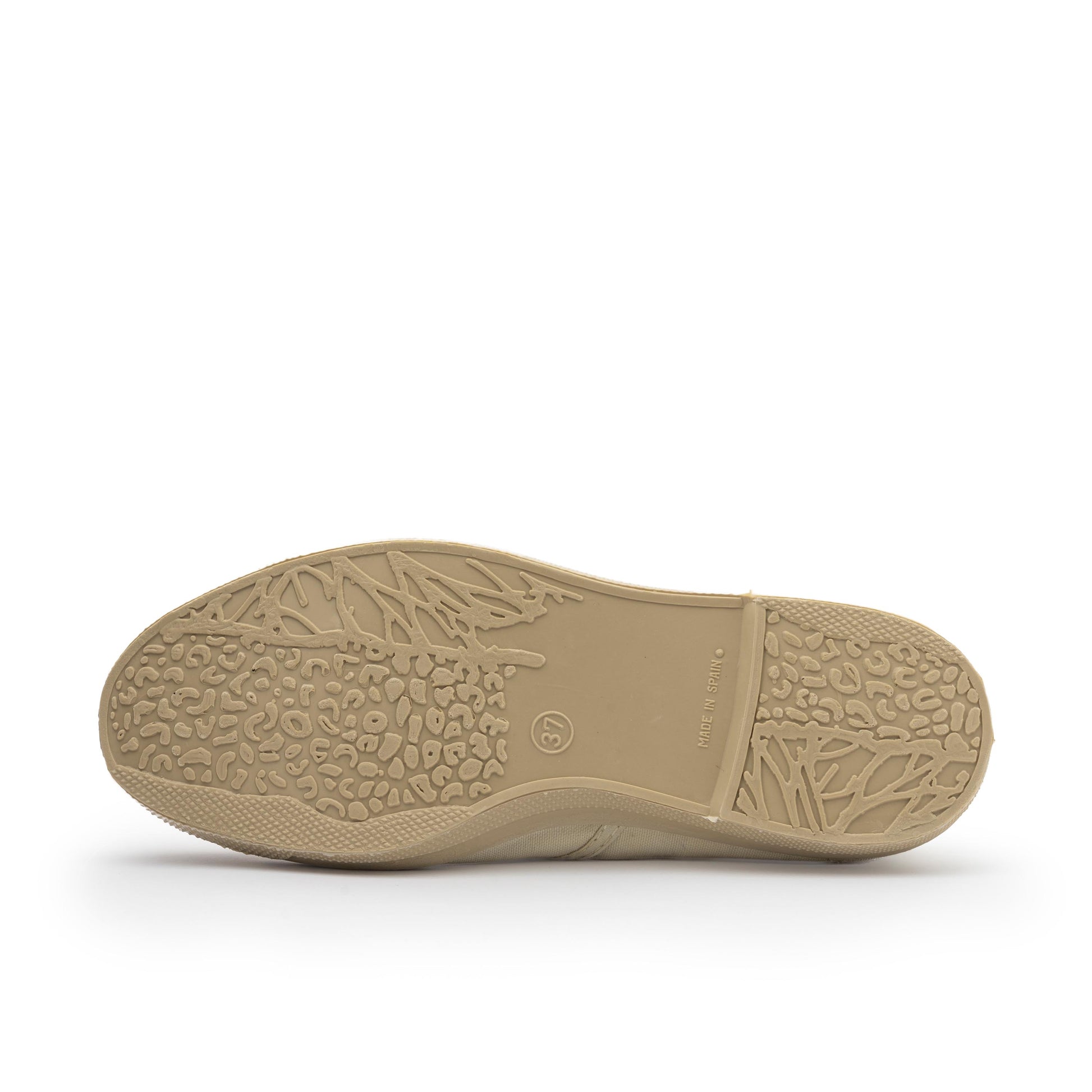 Zapatilla beige con cordón y elástico LONA133 Natural World - LONA133-161-4.jpg
