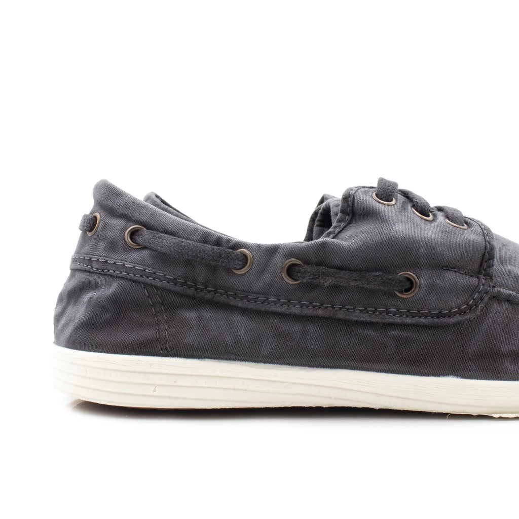 Náutico negro de verano de cordón LONA303 Natural World - LONA303-144-5.jpg