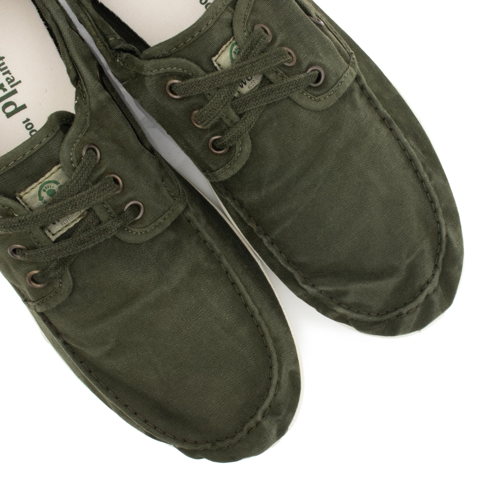 Náutico kaki de verano de cordón LONA303 Natural World - LONA303-187-6.jpg