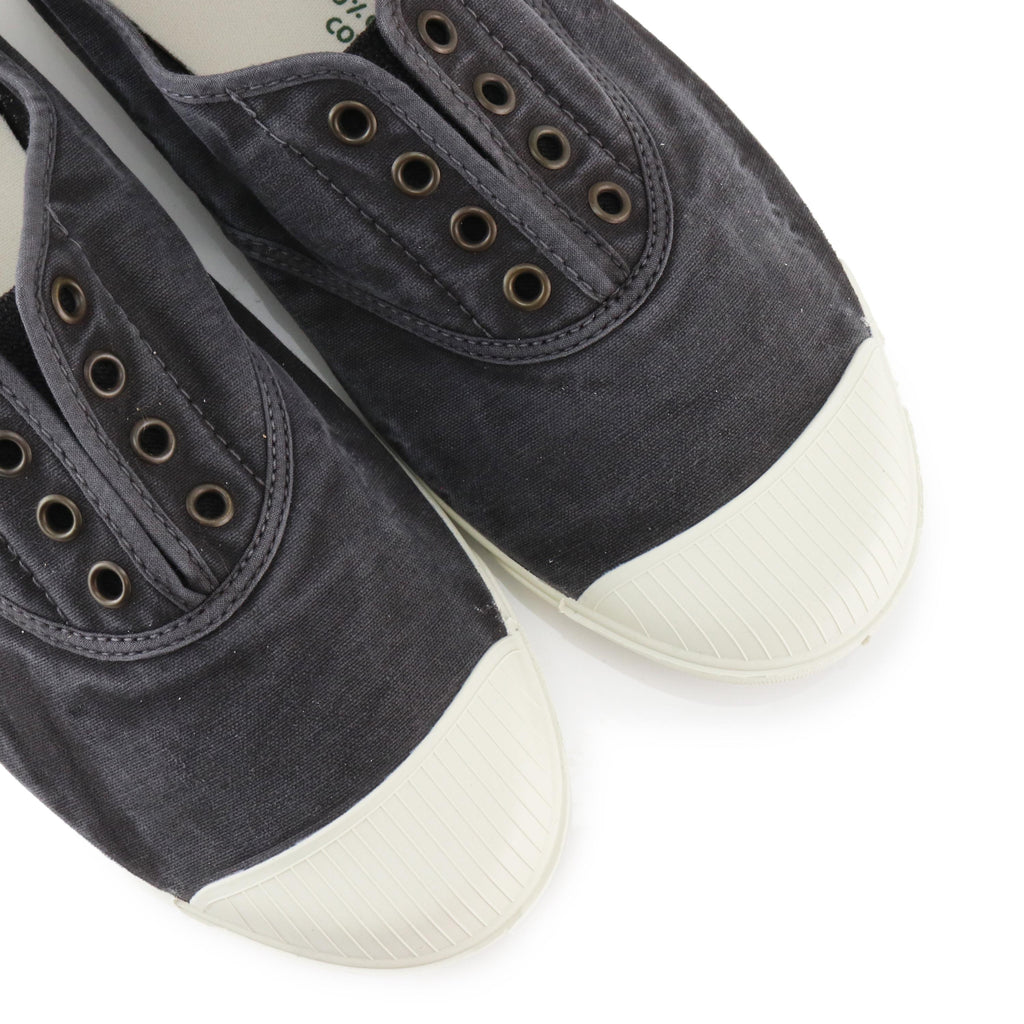 Zapatilla negro de cordón y elástico LONA3102 Natural World - LONA3102-144-6.jpg