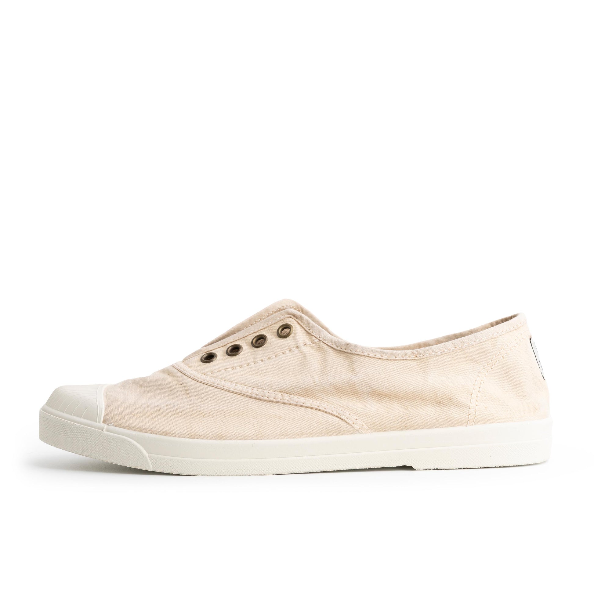 Zapatilla beige claro lavado LONA3102 Natural World