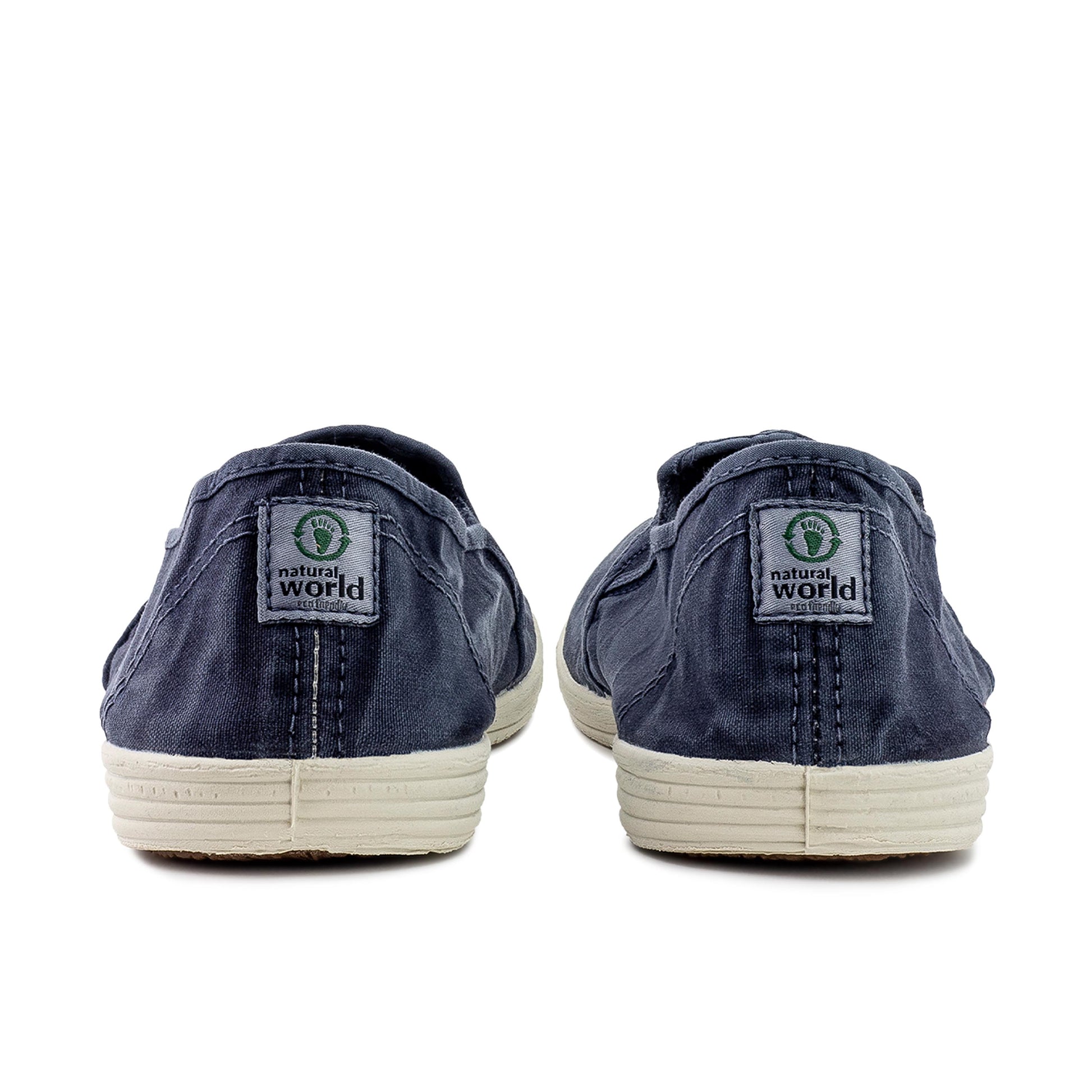 Zapatilla azul lavado LONA315 Natural World