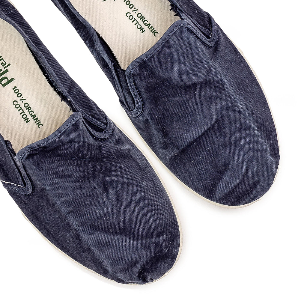 Zapatilla azul lavado LONA315 Natural World