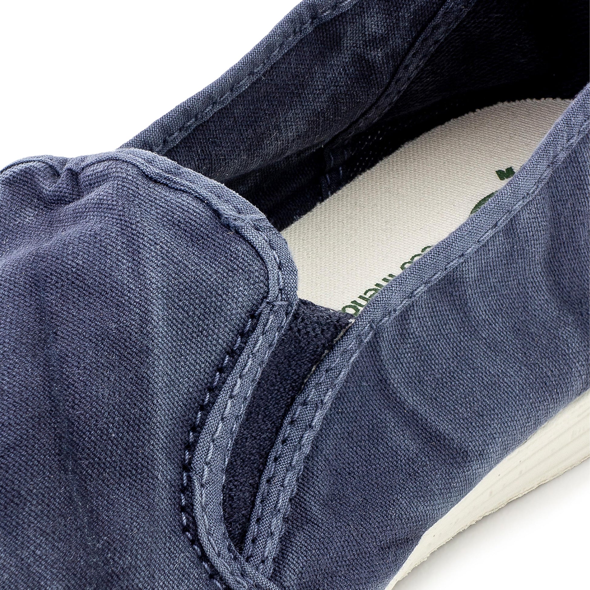 Zapatilla azul lavado LONA315 Natural World