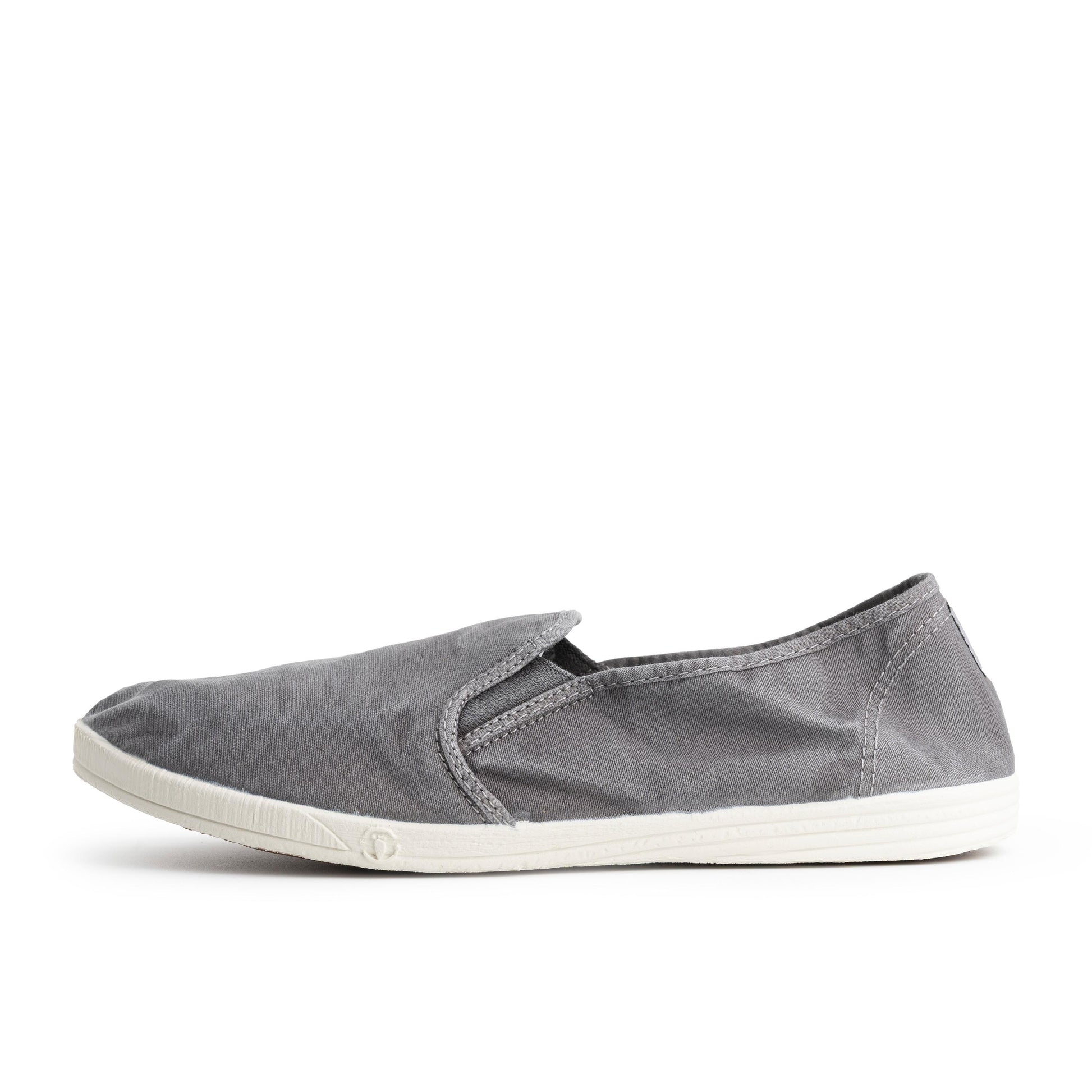 Zapatilla gris lavado LONA315 Natural World