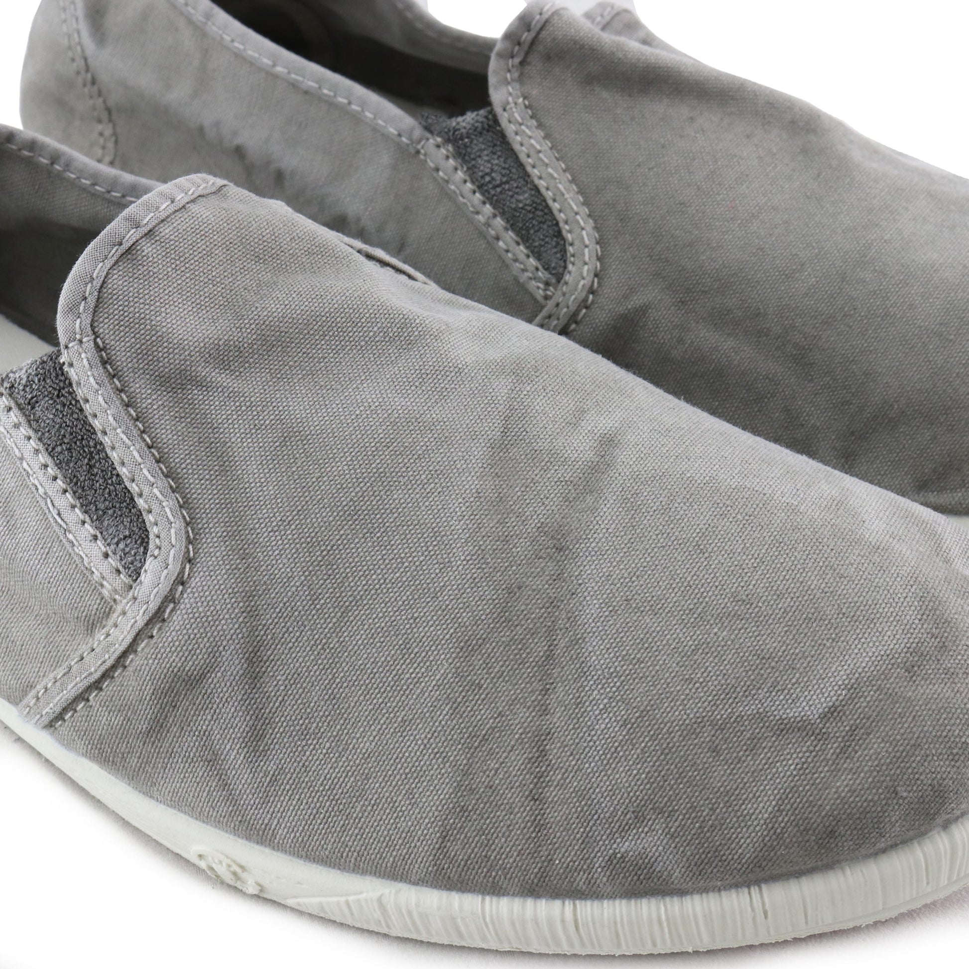 Zapatilla gris claro de elástico LONA315 Natural World - LONA315-349-5.jpg