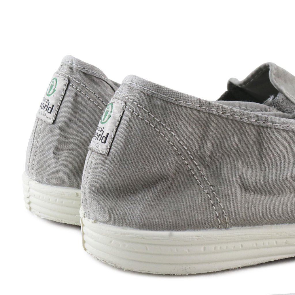 Zapatilla gris claro de elástico LONA315 Natural World - LONA315-349-6.jpg