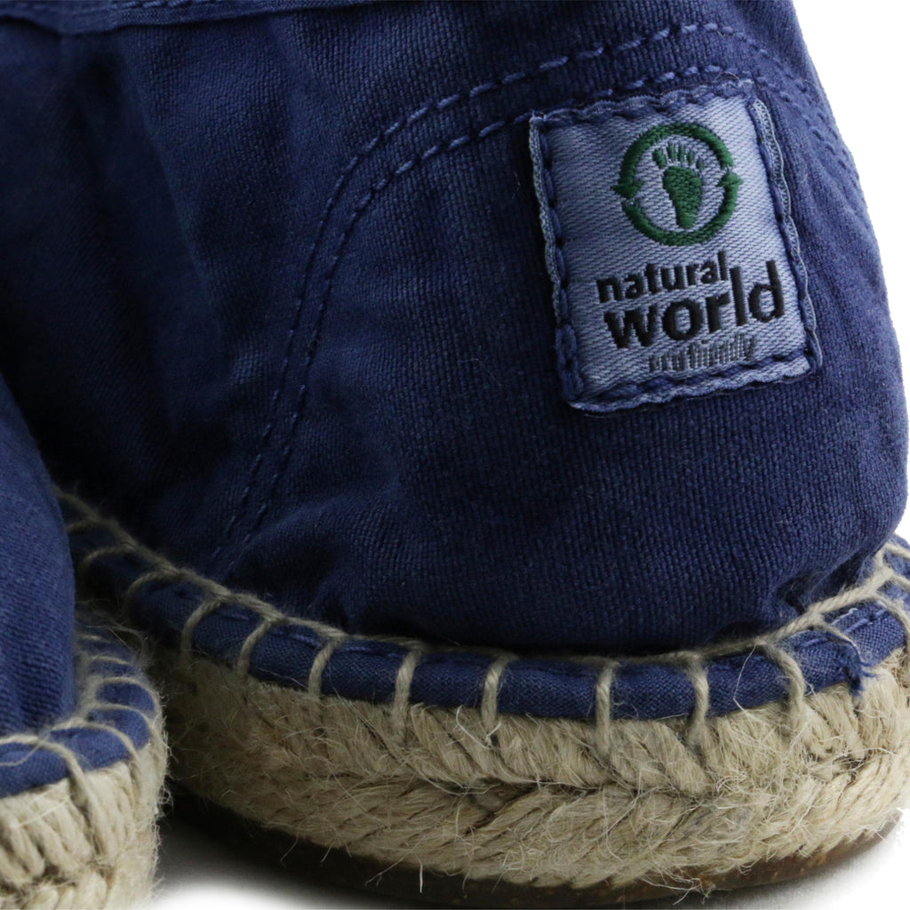 Alpargata cerrada azul de elástico LONA325 Natural World - LONA325-130-6.jpg