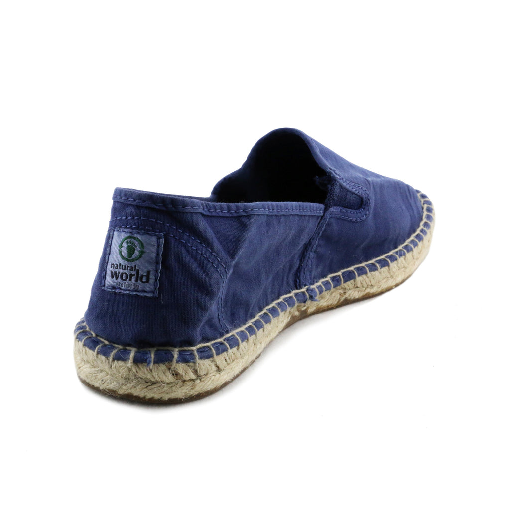 Alpargata cerrada azul de elástico LONA325 Natural World - LONA325-130-3.jpg