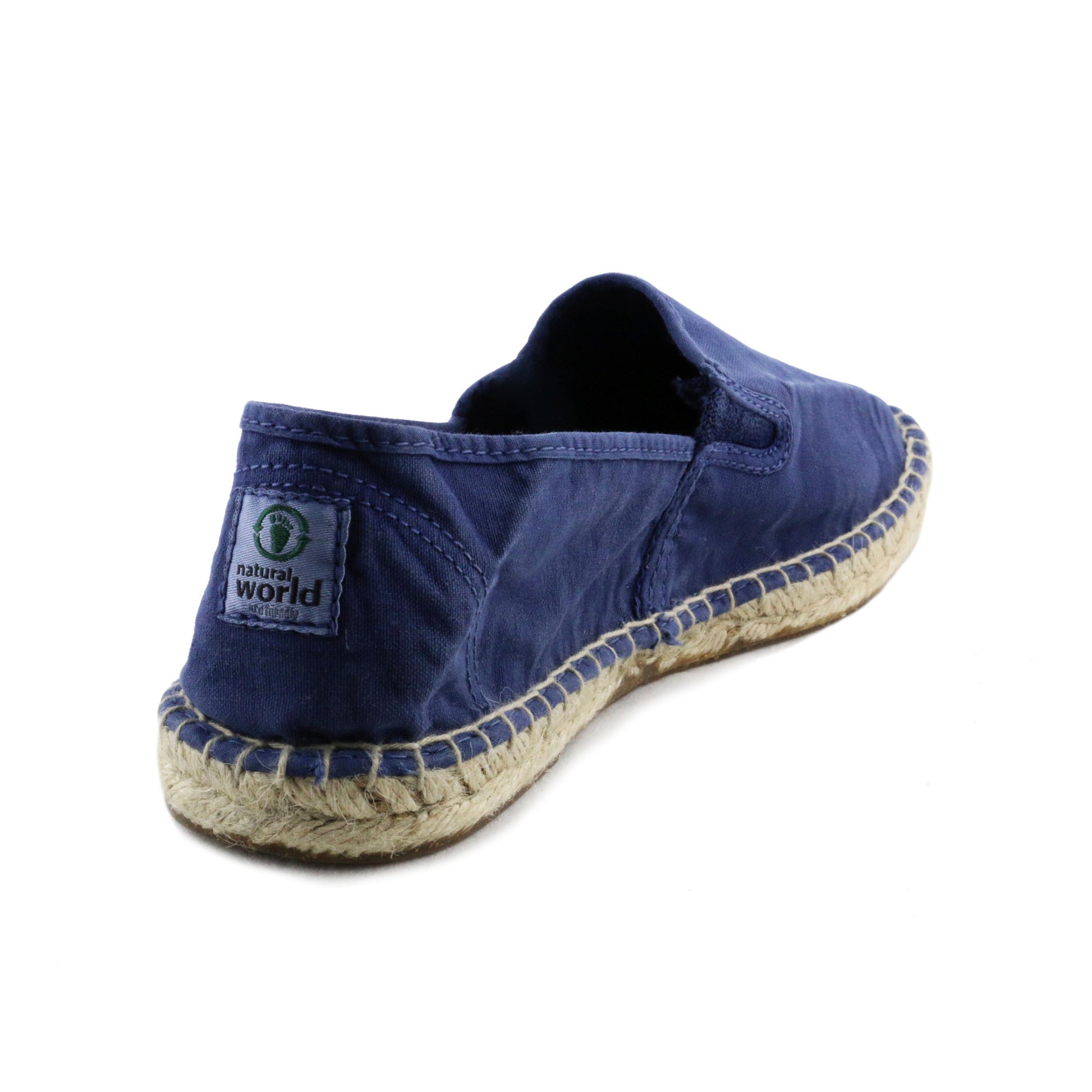 Alpargata cerrada azul de elástico LONA325 Natural World - LONA325-130-3.jpg