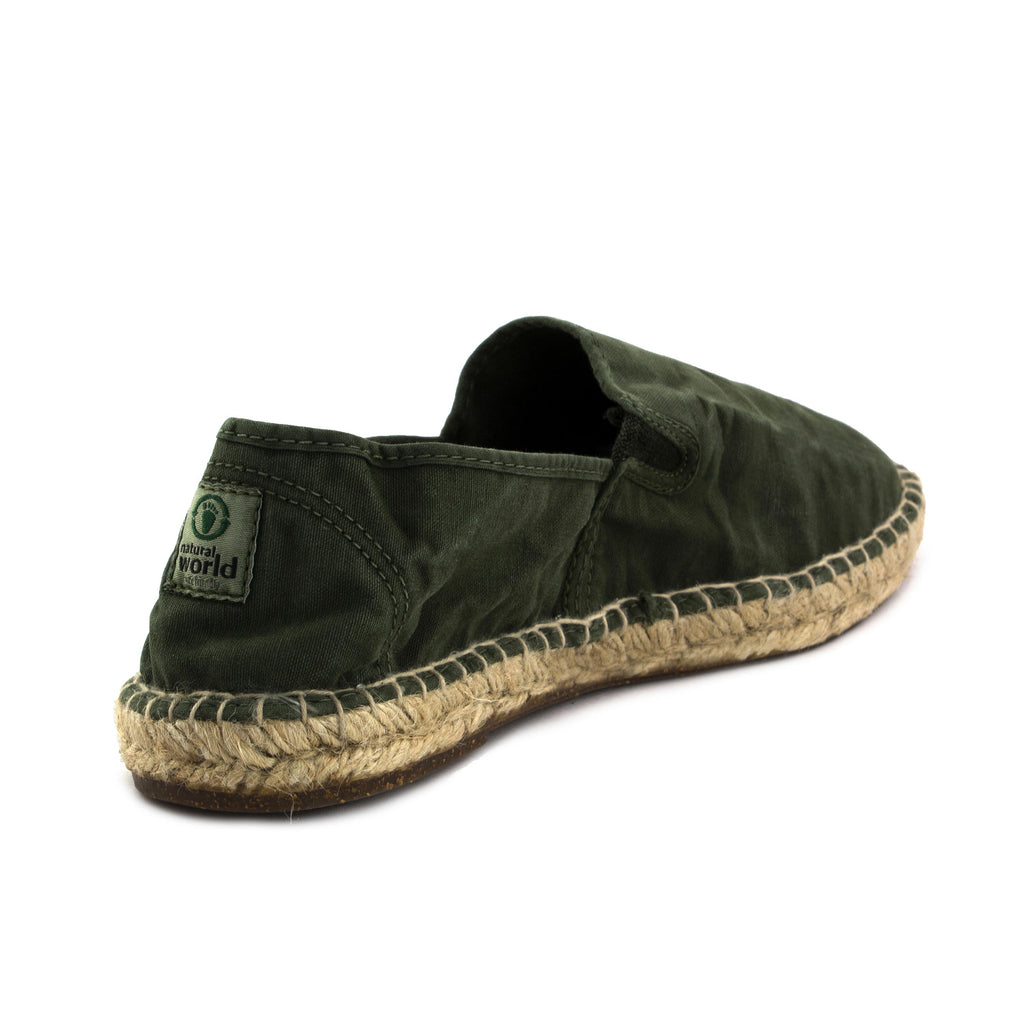 Alpargata cerrada kaki de elástico LONA325 Natural World - LONA325-187-3.jpg