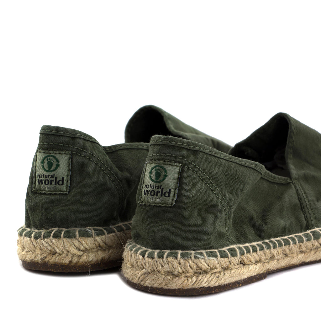 Alpargata cerrada kaki de elástico LONA325 Natural World - LONA325-187-6.jpg