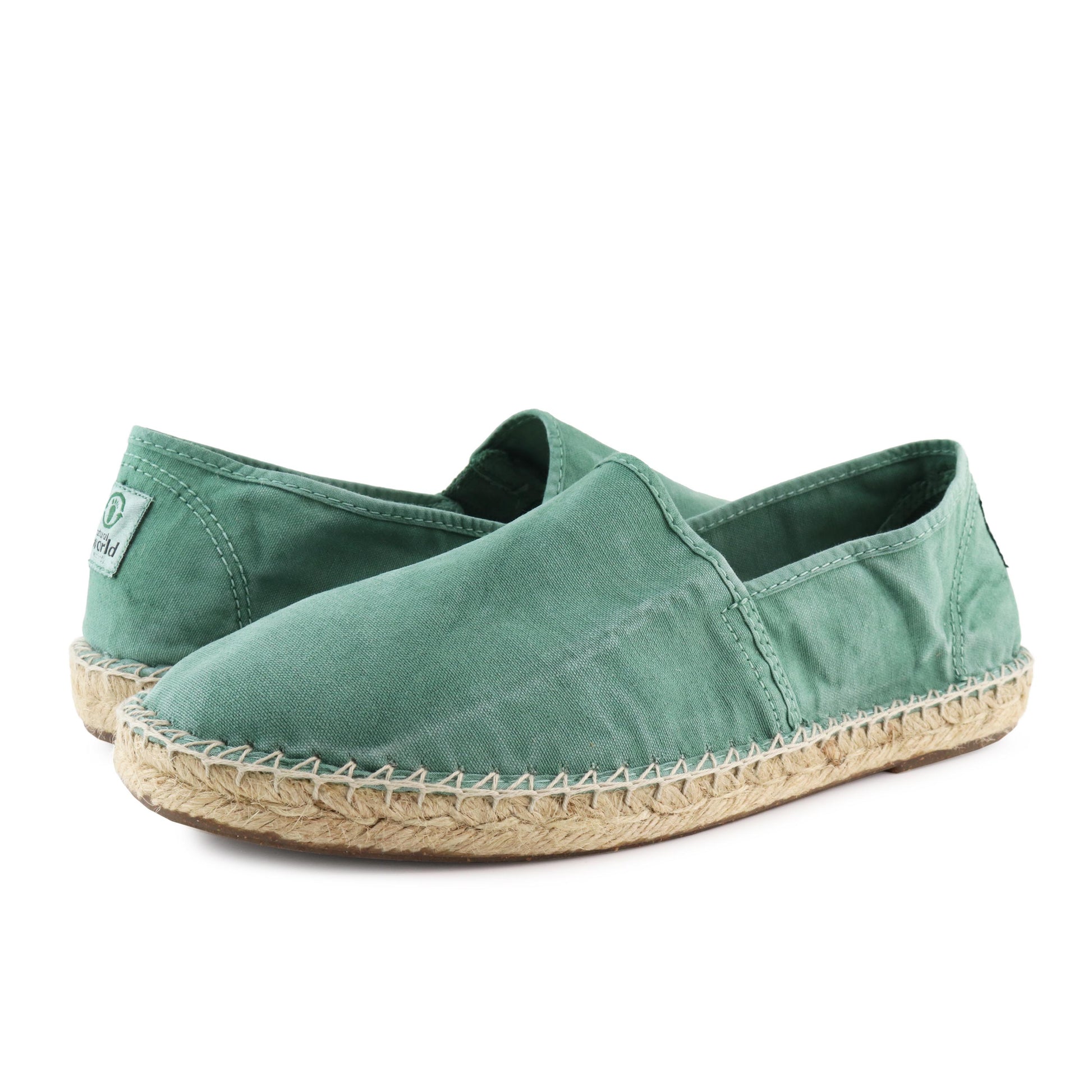 Alpargata cerrada albahaca de elástico LONA325 Natural World - LONA325-440-2.jpg