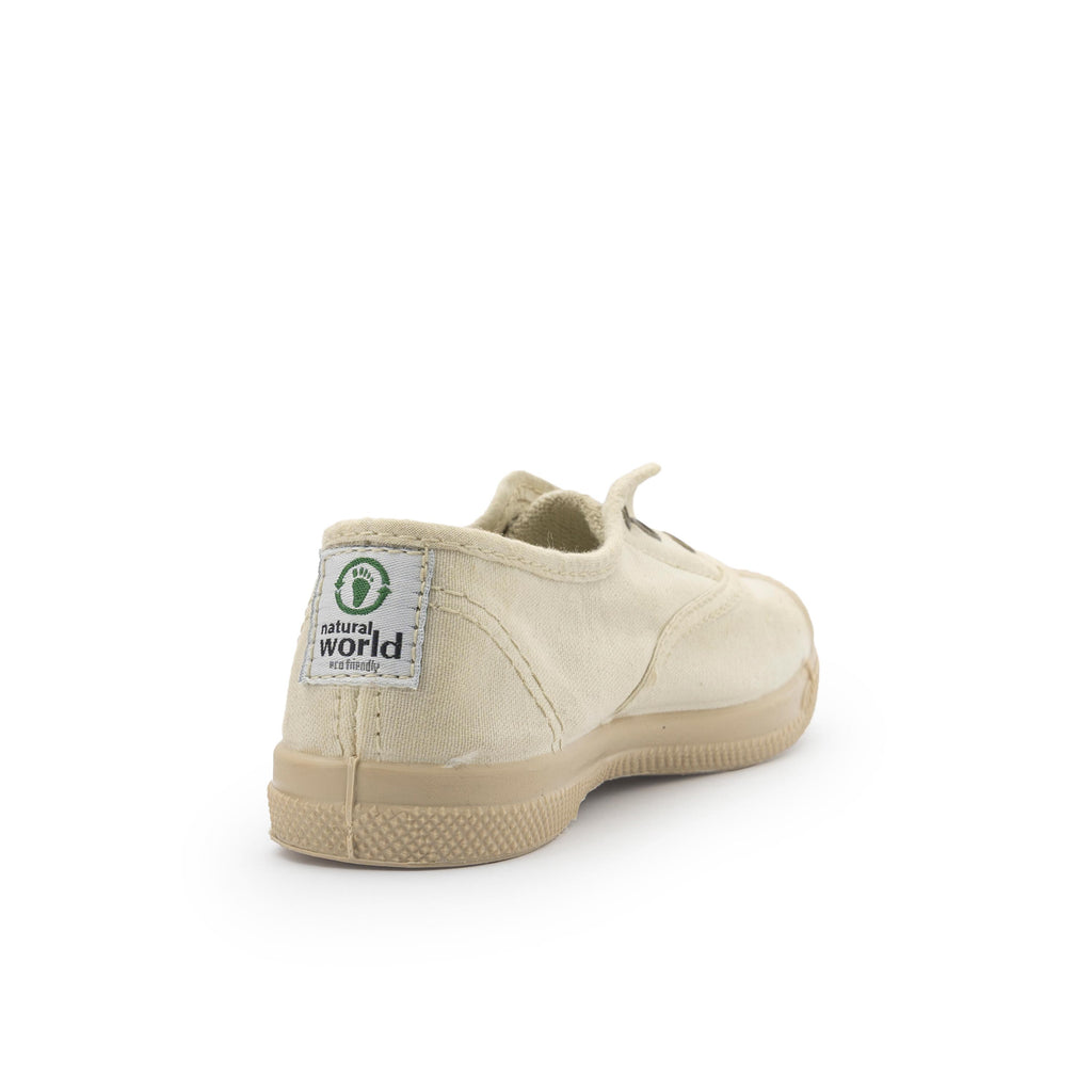 Zapatilla total beige con elástico LONA469 Natural World - LONA469-161-3.jpg