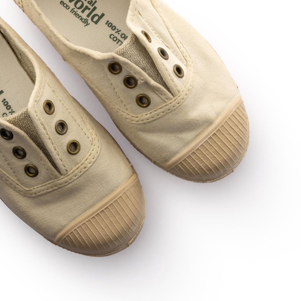 Zapatilla total beige con elástico LONA469 Natural World - LONA469-161-6.jpg