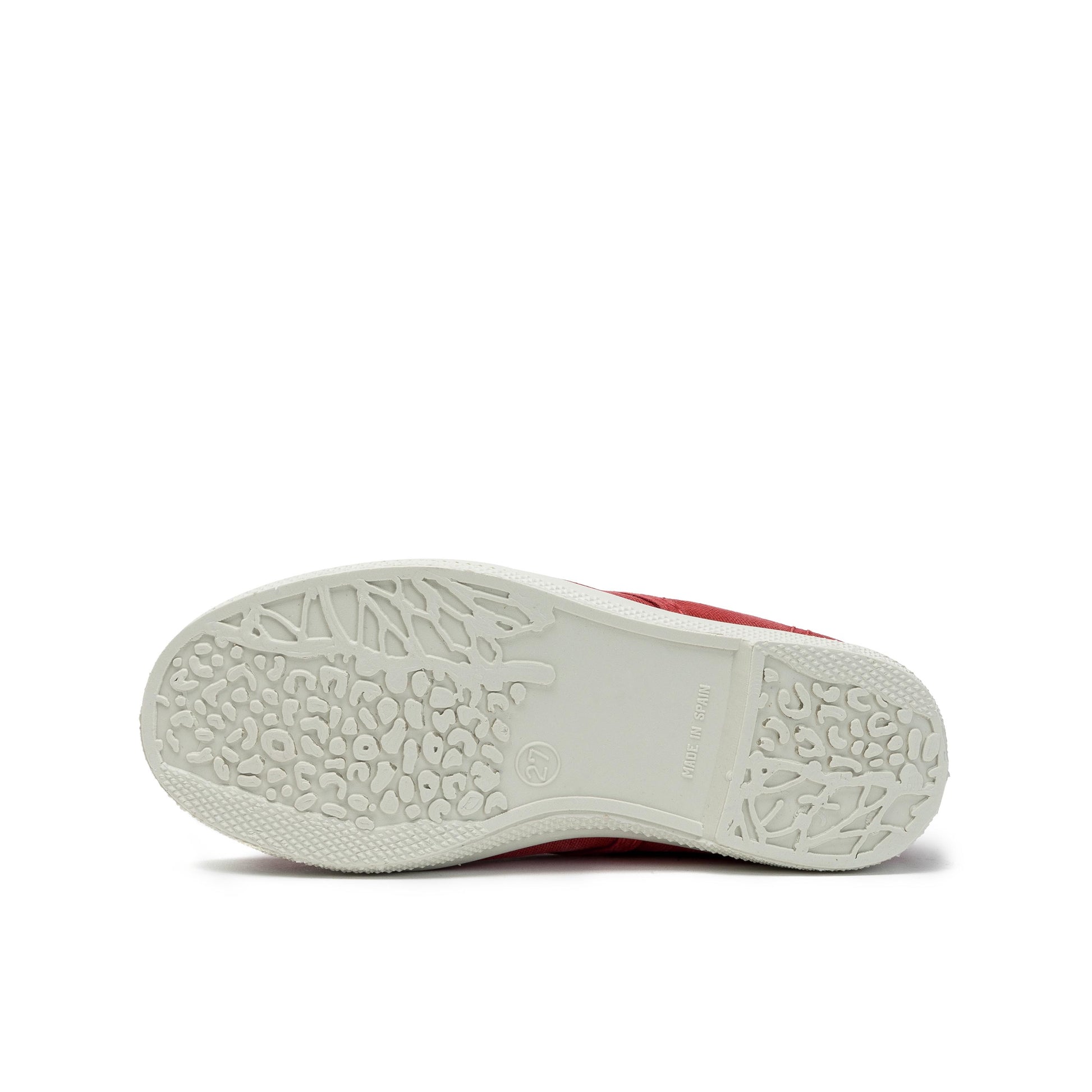 Zapatilla rojo lavado con elástico LONA470 Natural World - LONA470-143-4.jpg