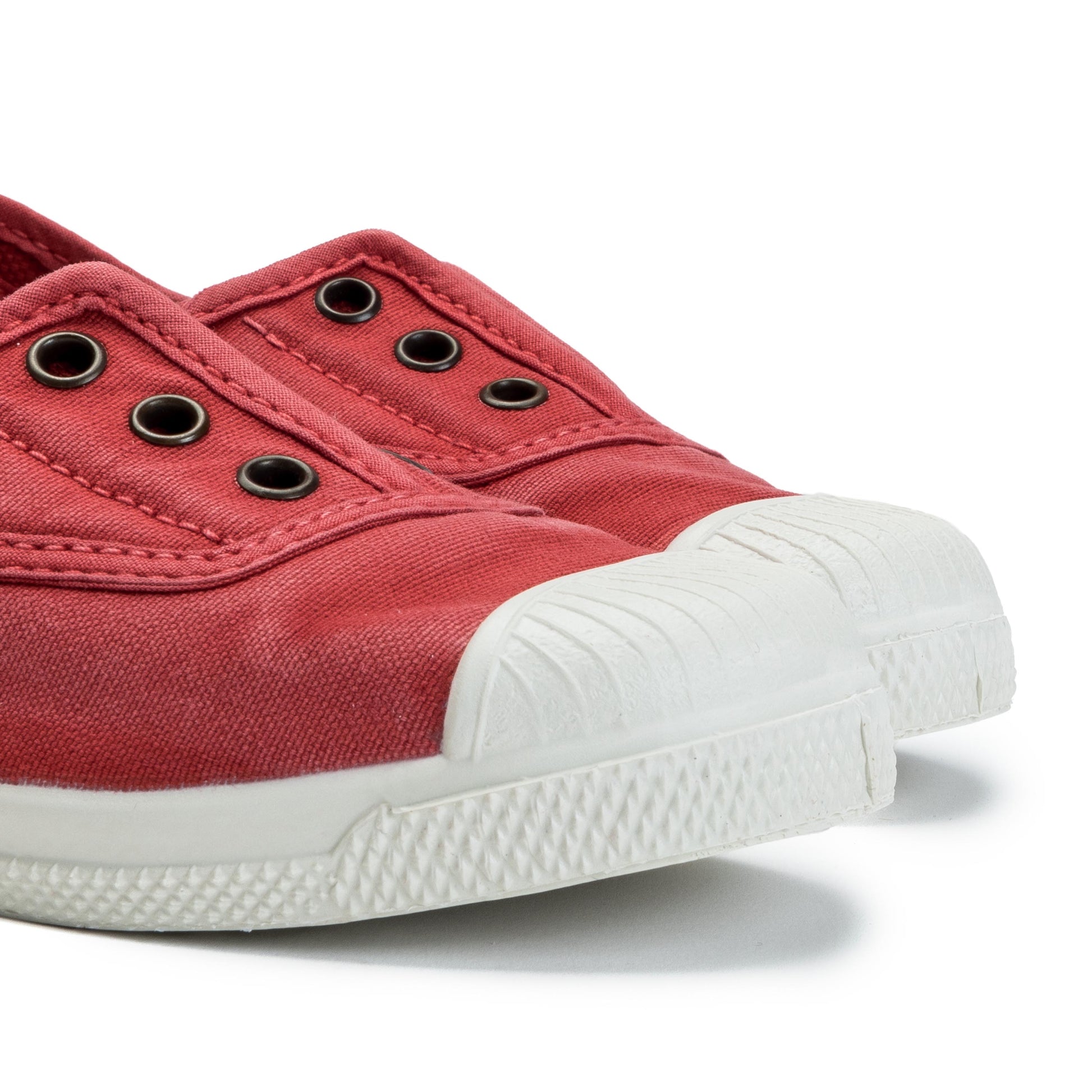 Zapatilla rojo lavado con elástico LONA470 Natural World - LONA470-143-6.jpg