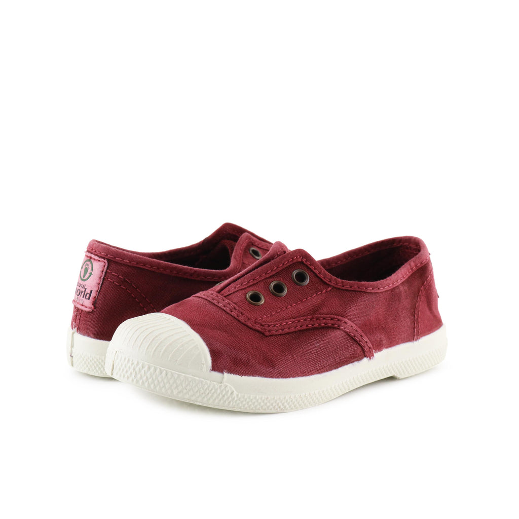 Zapatilla burdeos lavado con elástico LONA470 Natural World - LONA470-212-2.jpg