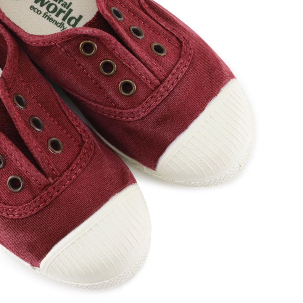 Zapatilla burdeos lavado con elástico LONA470 Natural World - LONA470-212-6.jpg