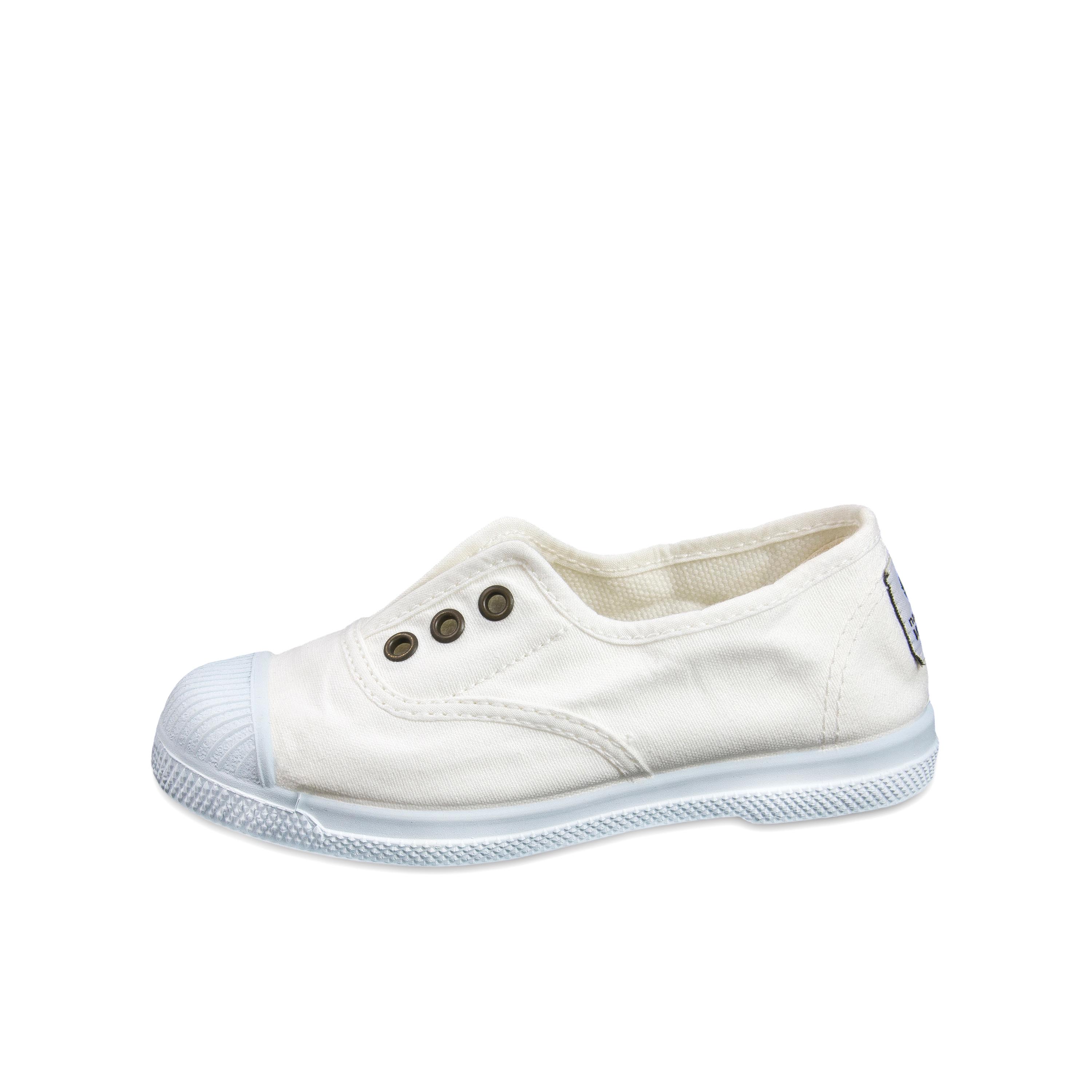 Zapatilla blanco con elástico LONA470 Natural World - LONA470-30-1.jpg