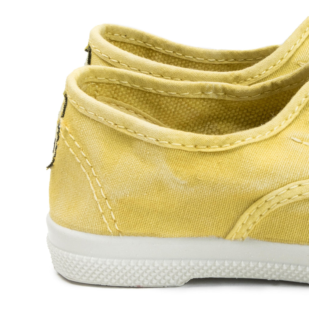 Zapatilla amarillo con elástico LONA470 Natural World - LONA470-32-5.jpg