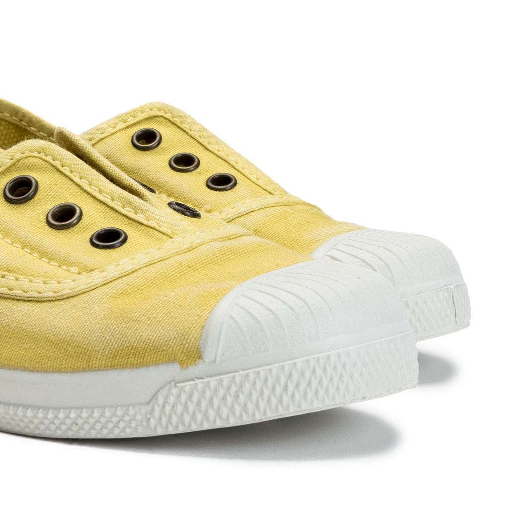 Zapatilla amarillo con elástico LONA470 Natural World - LONA470-32-6.jpg