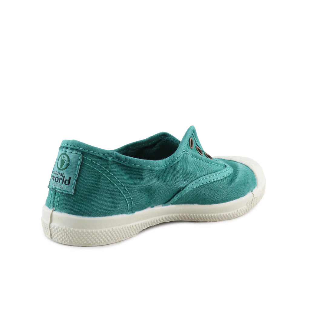 Zapatilla menta con elástico LONA470 Natural World - LONA470-354-3.jpg