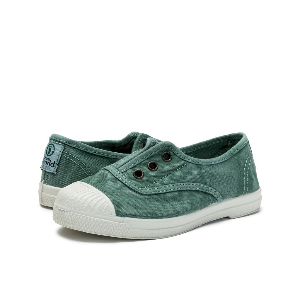 Zapatilla albahaca con elástico LONA470 Natural World - LONA470-440-2.jpg