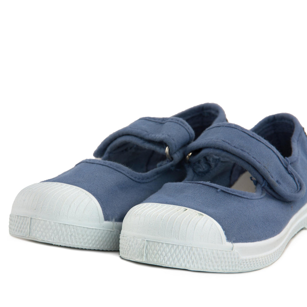 Mercedita azul jeans con velcro LONA476 Natural World - LONA476-119-6.jpg