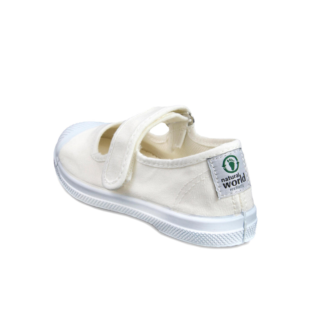 Mercedita blanco con velcro LONA476 de Natural World - LONA476-30-4.jpg