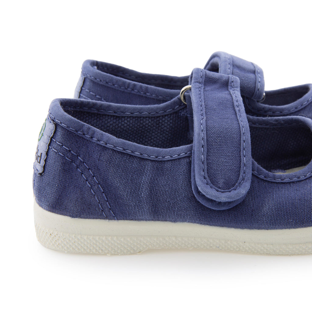 Mercedita azul mar con velcro LONA476 de Natural World - LONA476-508-5.jpg