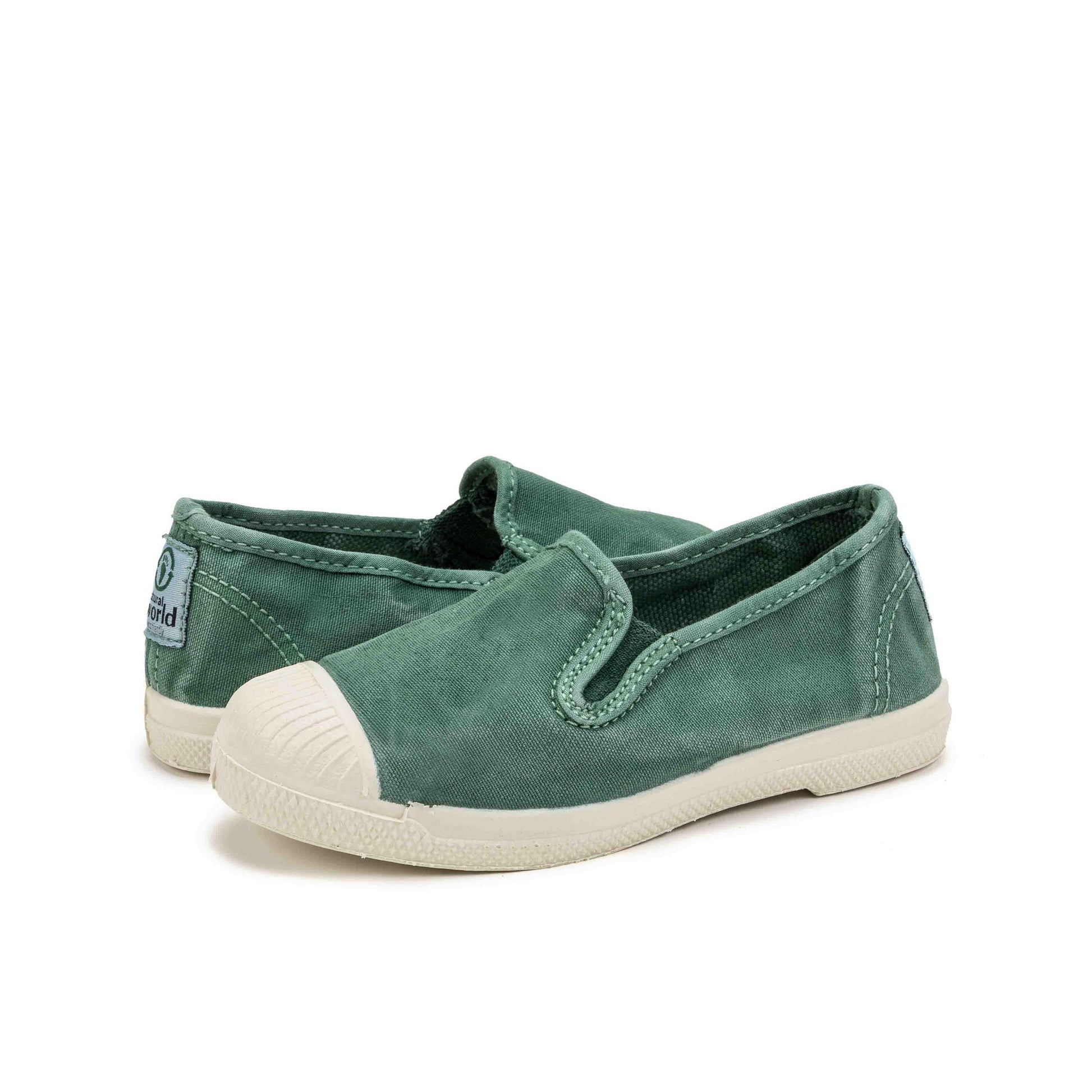 Zapatilla albahaca con elástico LONA483 Natural World - LONA483-440-2.jpg