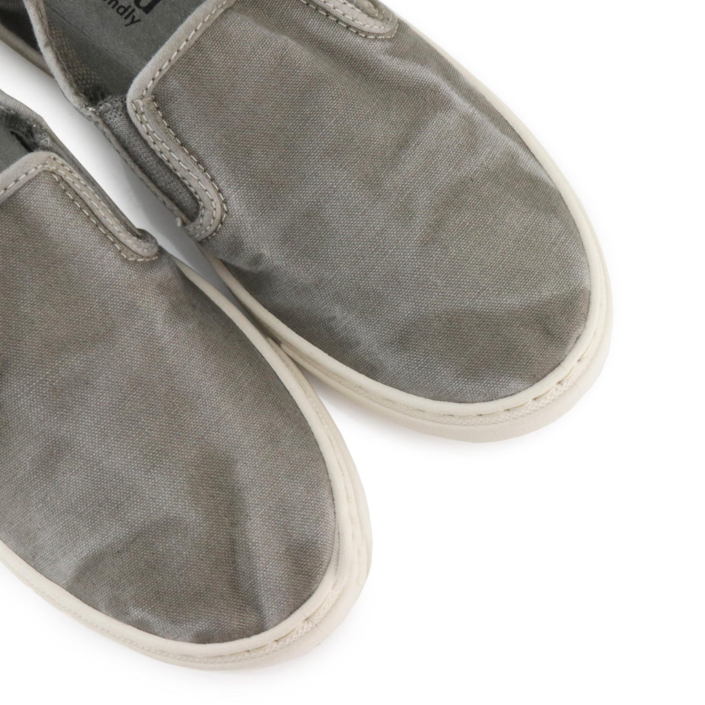 Zapatilla gris claro de elástico LONA6472 Natural World - LONA6472-349-6.jpg