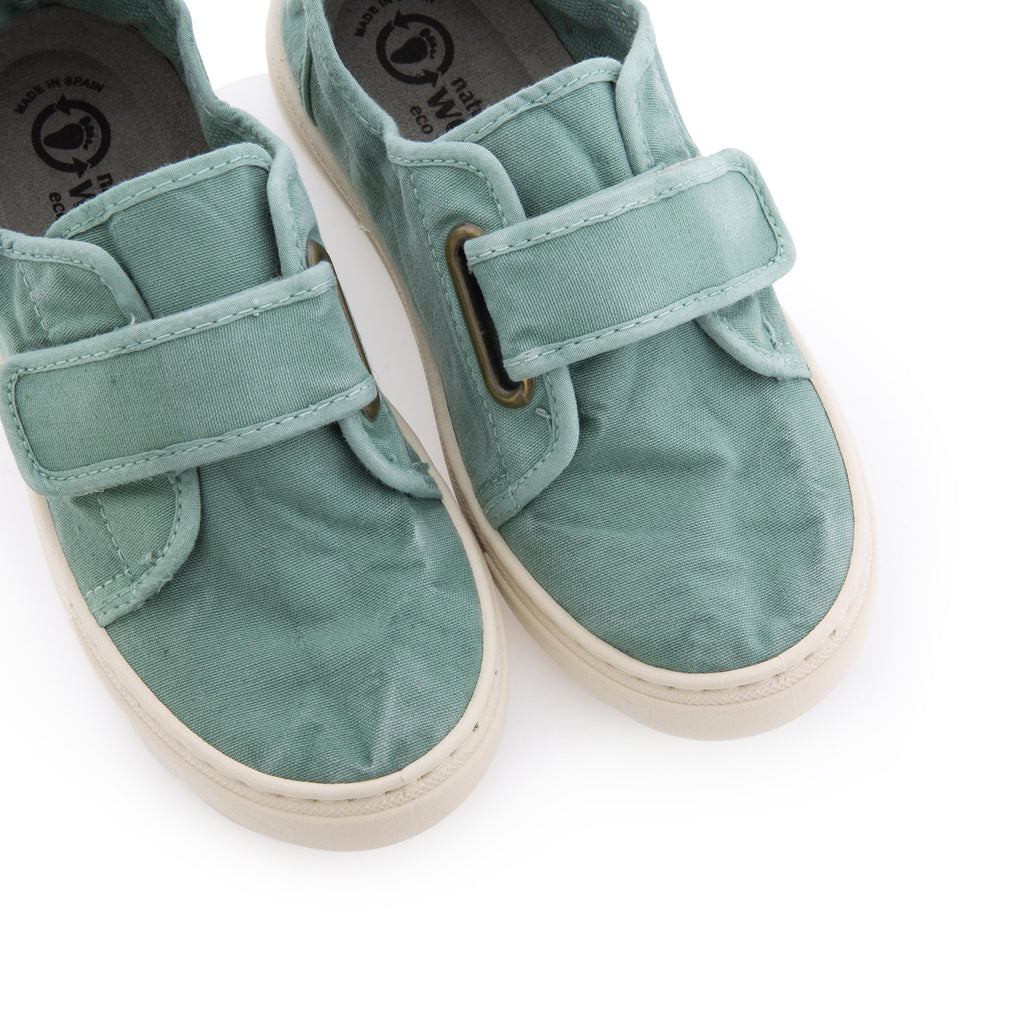 Zapatilla albahaca con velcro LONA6474 Natural World - LONA6474-440-6.jpg