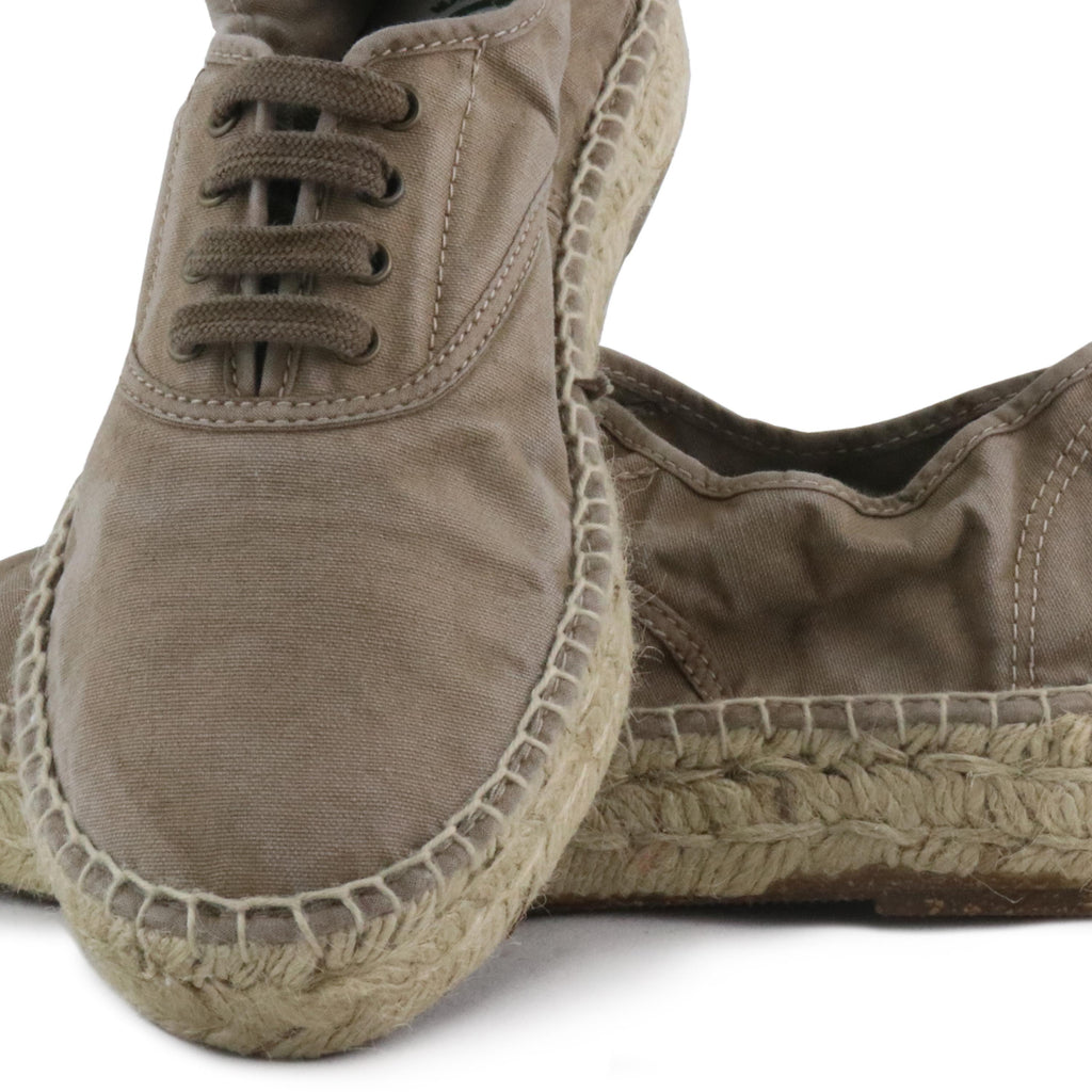 Plataforma cerrada beige de cordón LONA687 Natural World - LONA687-129-6.jpg