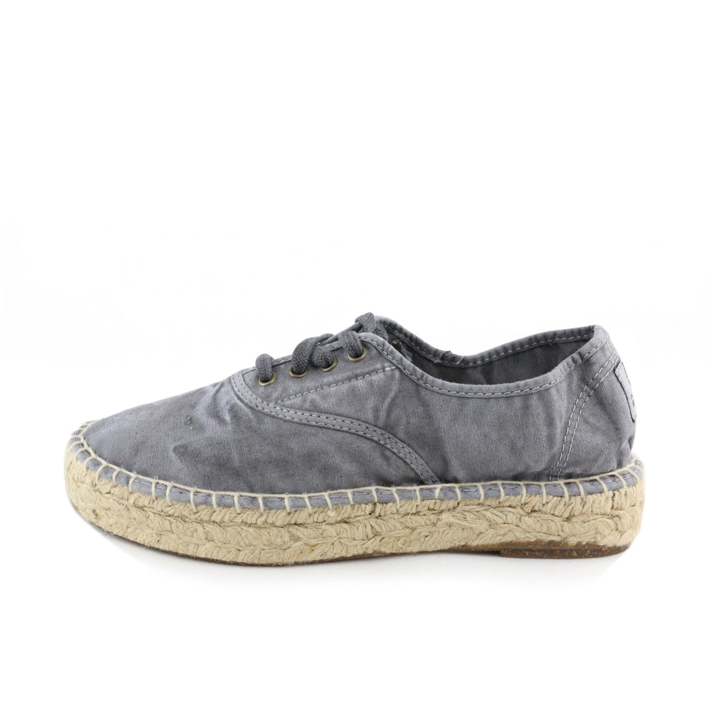 Plataforma cerrada gris de cordón LONA687 Natural World - LONA687-131-1.jpg