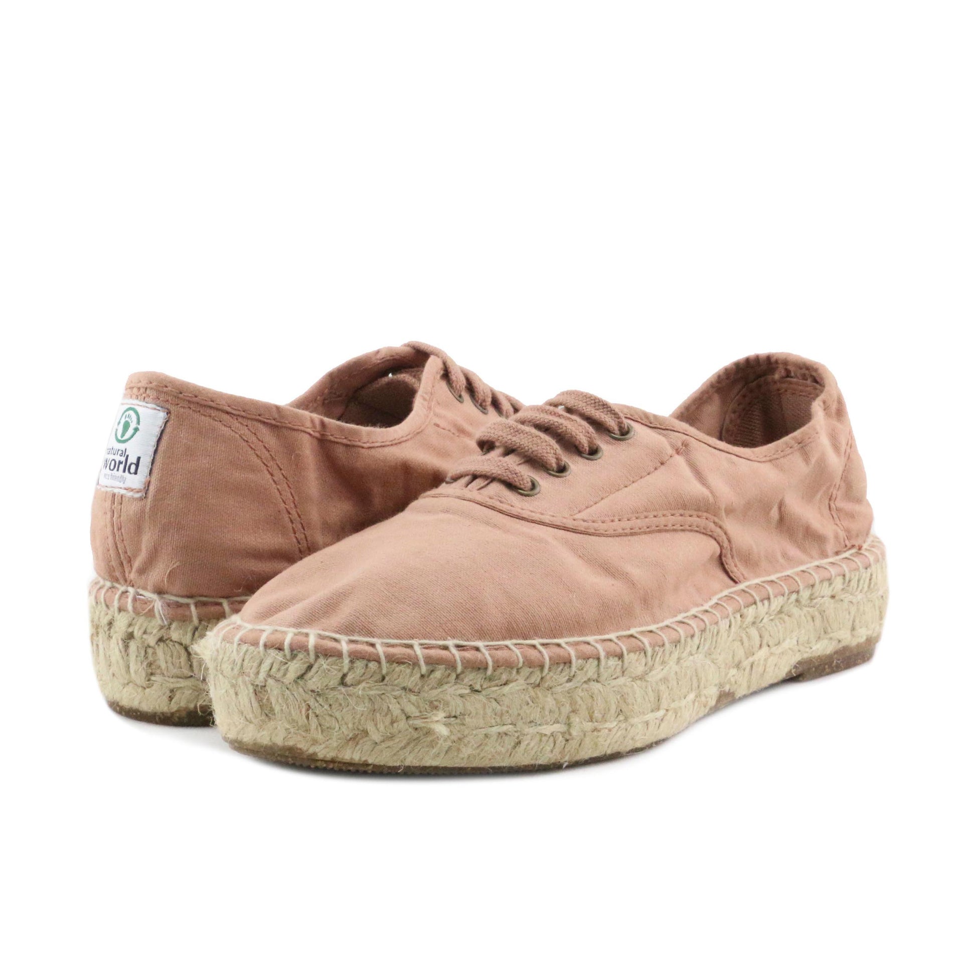 Plataforma cerrada trufa de cordón LONA687 Natural World - LONA687-322-2.jpg