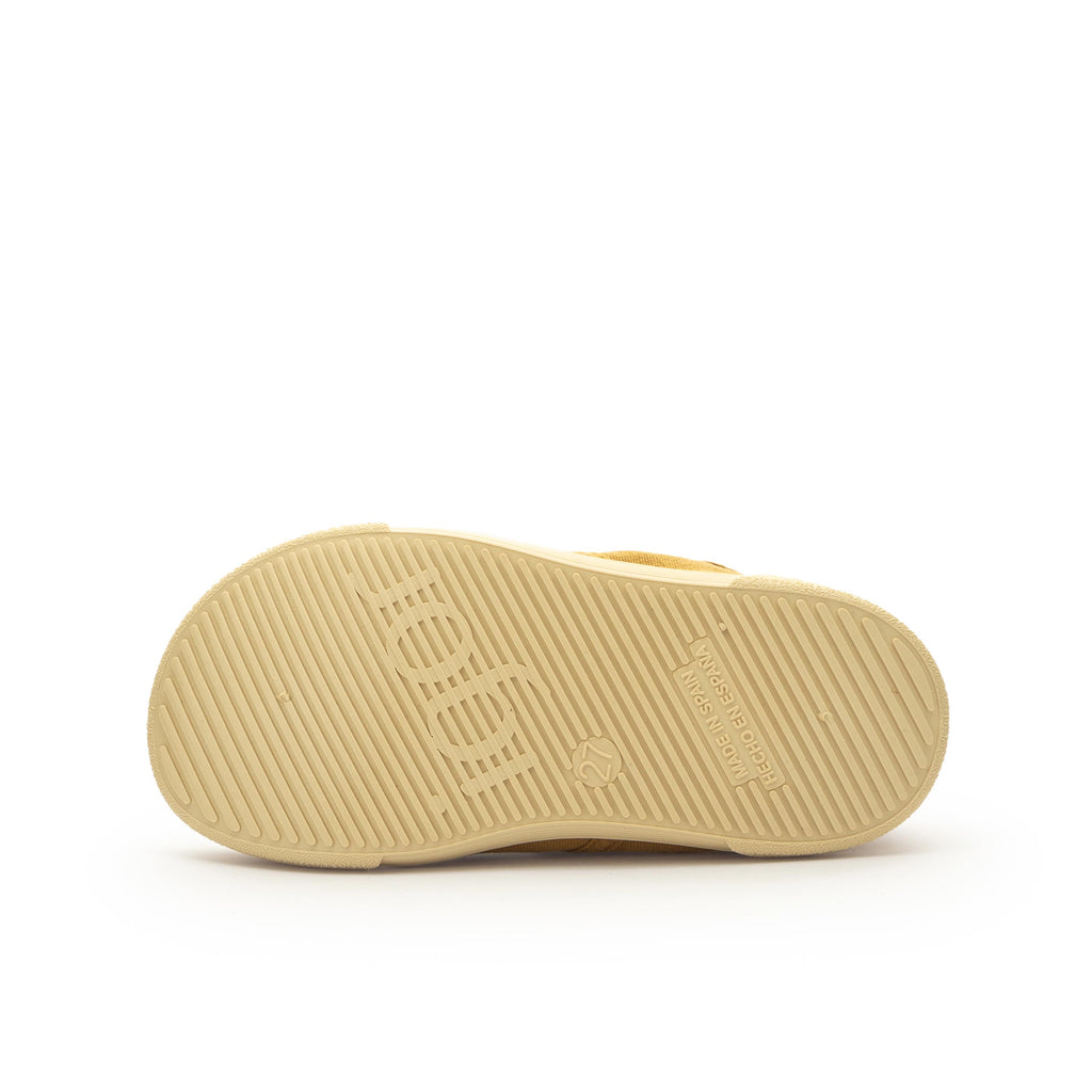 Zapatilla barefoot mostaza con velcro LONAV de Igor - LONAV-251-4.jpg