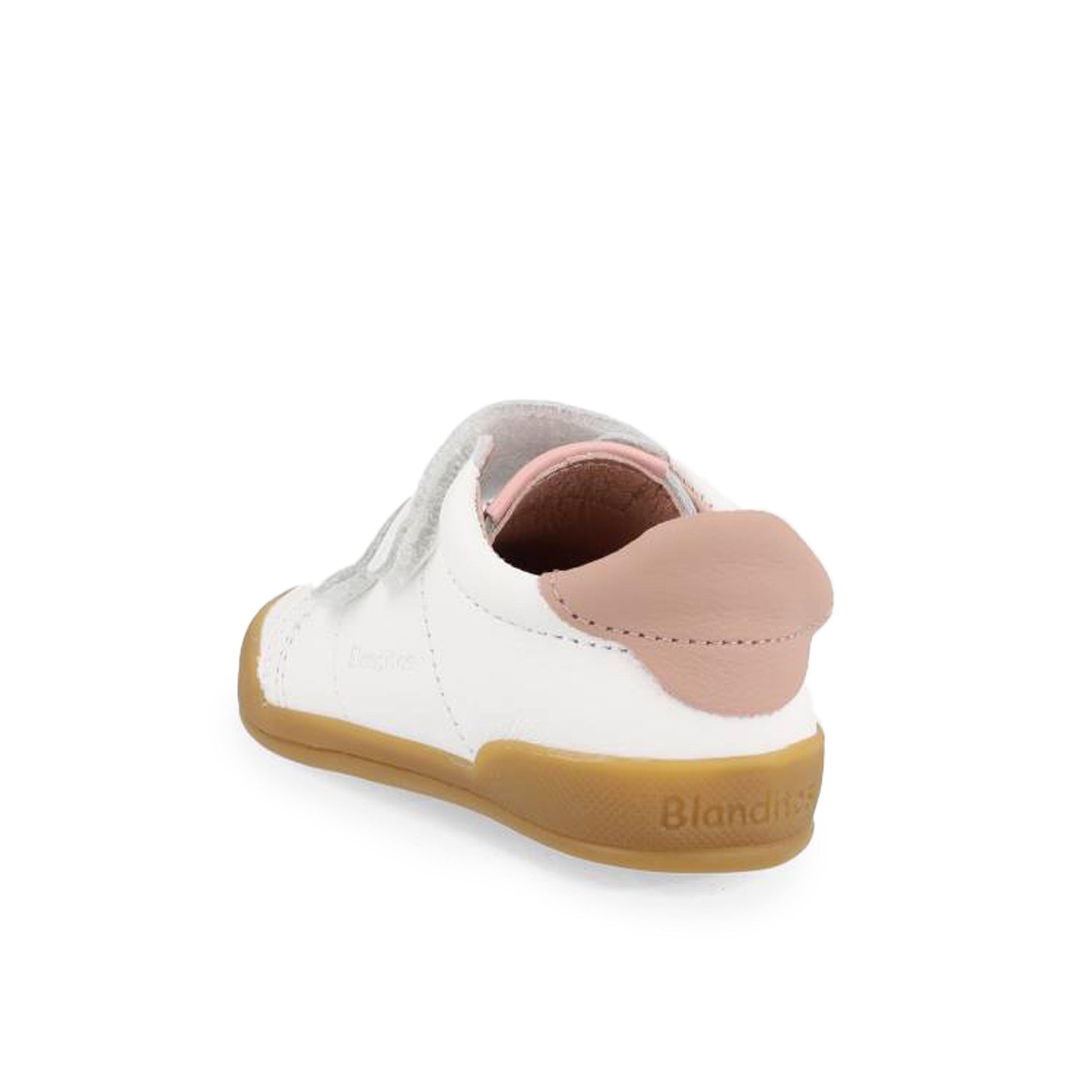 Deportiva barefoot blanco/rosa con velcro LONDRES Blanditos - LONDRES-457-3.jpg