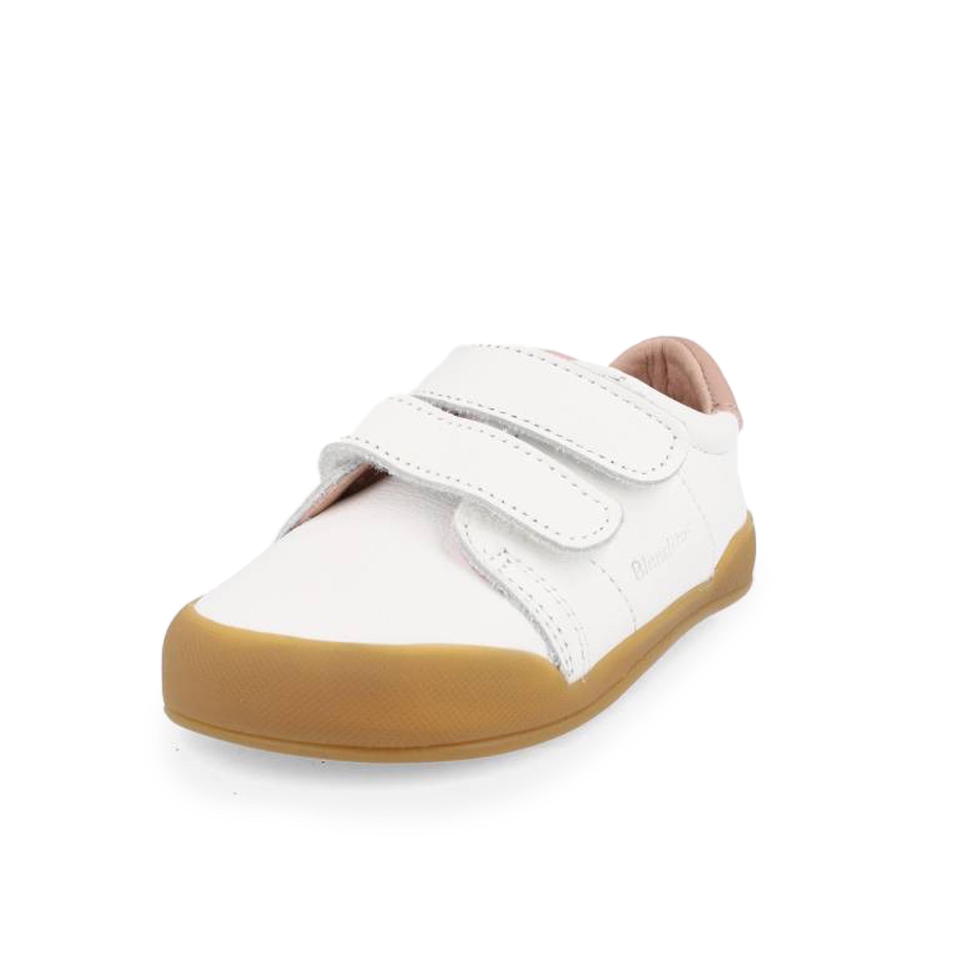 Deportiva barefoot blanco/rosa con velcro LONDRES Blanditos - LONDRES-457-5.jpg