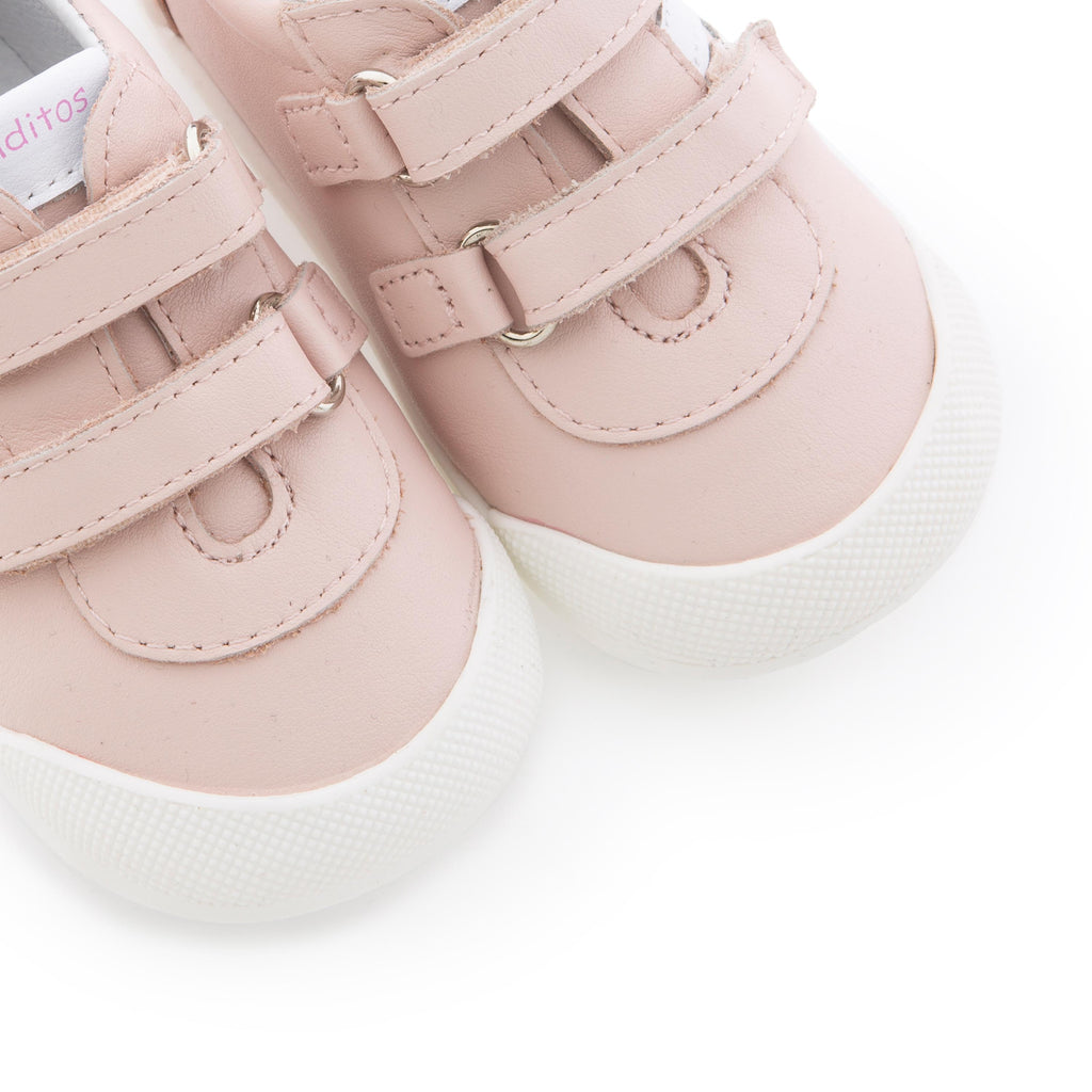 Deportiva barefoot rosa con velcro LUNA de Blanditos - LUNA-10-6.jpg