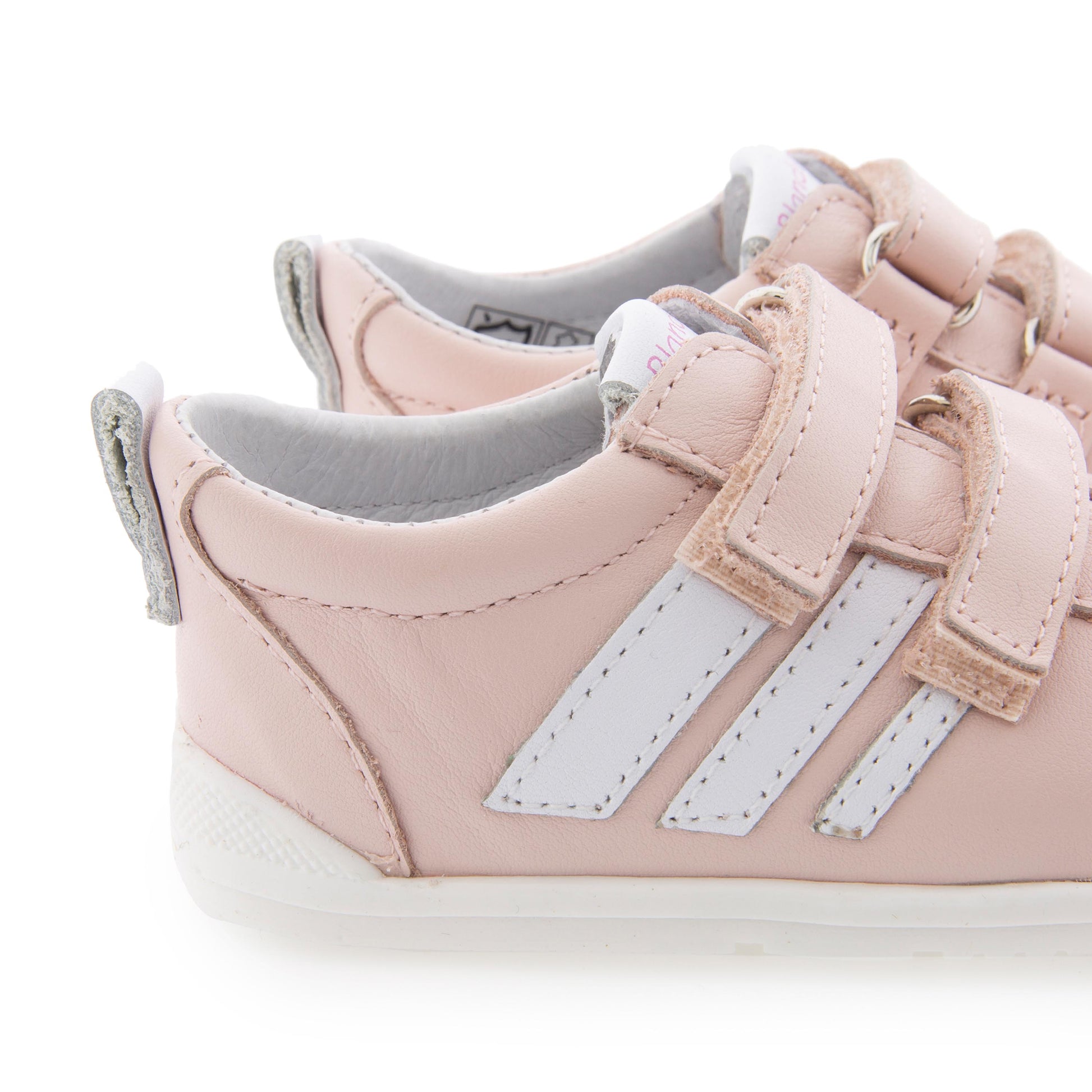 Deportiva barefoot rosa con velcro LUNA de Blanditos - LUNA-10-5.jpg