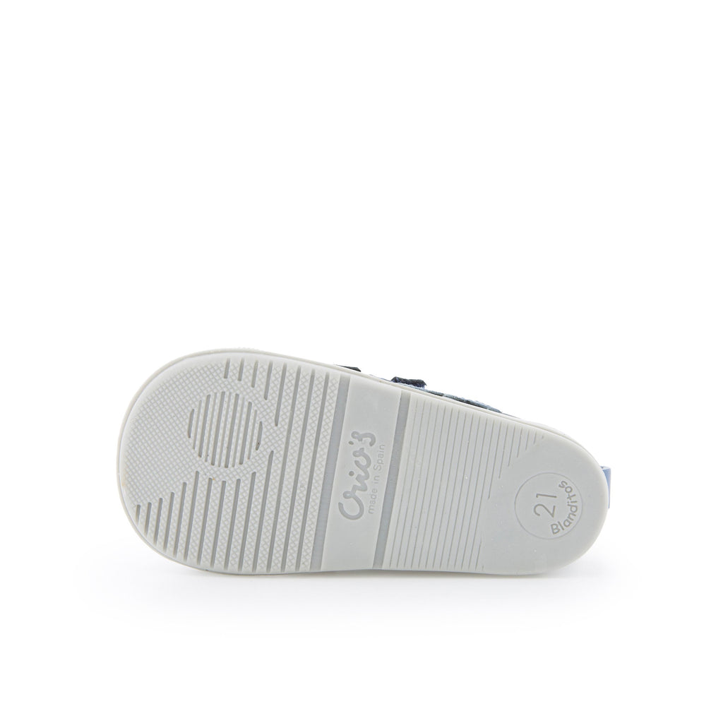 Deportiva barefoot azul/azulón con velcro LUNA Blanditos - LUNA-236-4.jpg