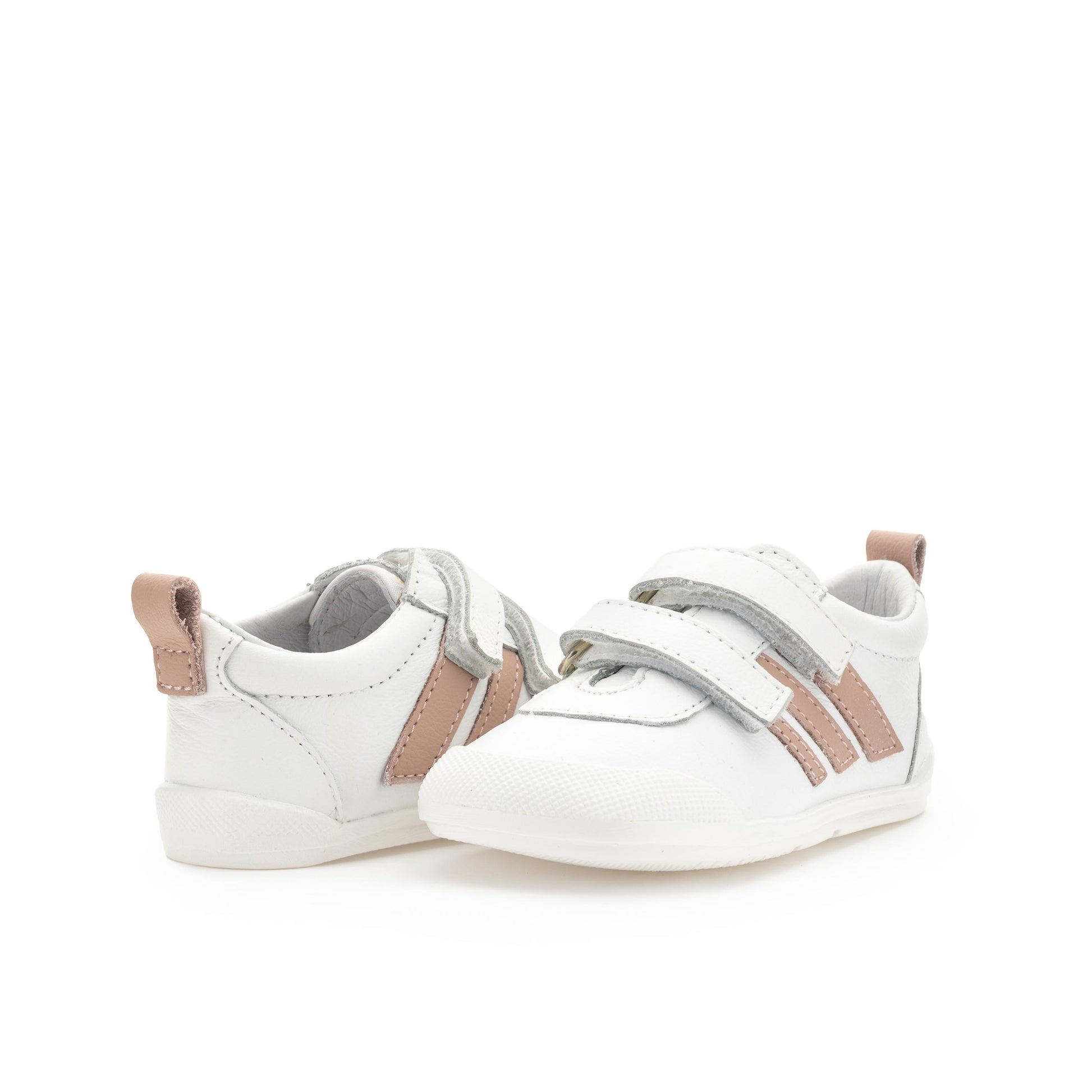 Deportiva barefoot blanco/rosa con velcro LUNA Blanditos - LUNA-346-2.jpg